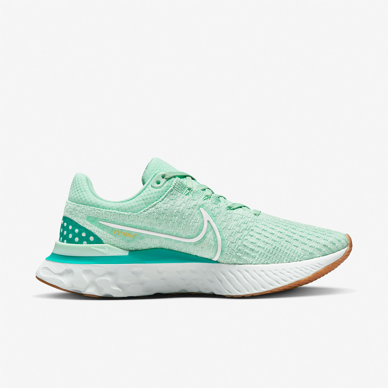 Nike React Infinity Run Flyknit Zapatillas Running Mujer Mint