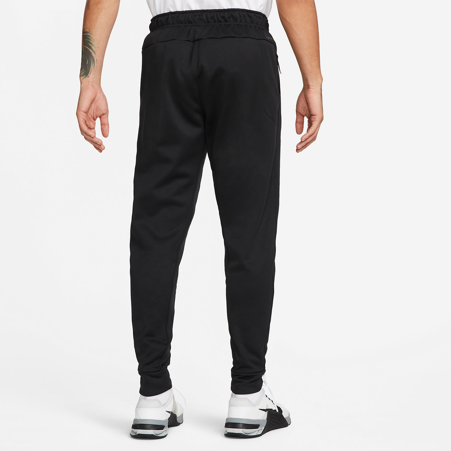 Nike Therma-FIT Logo Men's Training Pants - Black/White