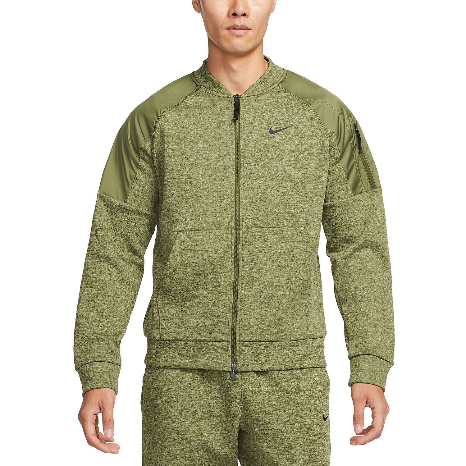 Torrente Desgastado Extraordinario Nike Therma-FIT Novelty Men's Training Jacket - Rough Green