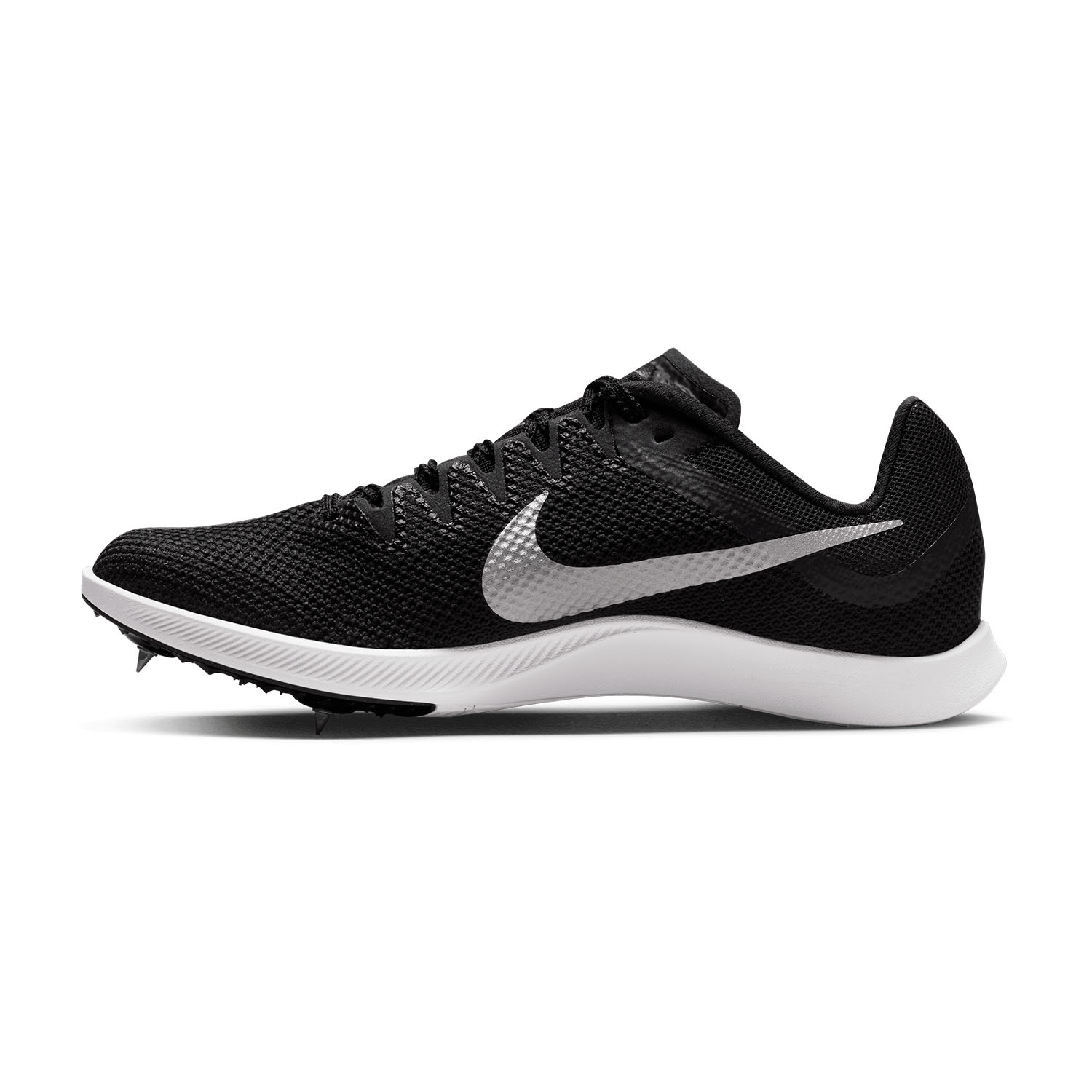 Nike Zoom Rival Distance - Black/Metallic Silver/Dark Smoke Grey