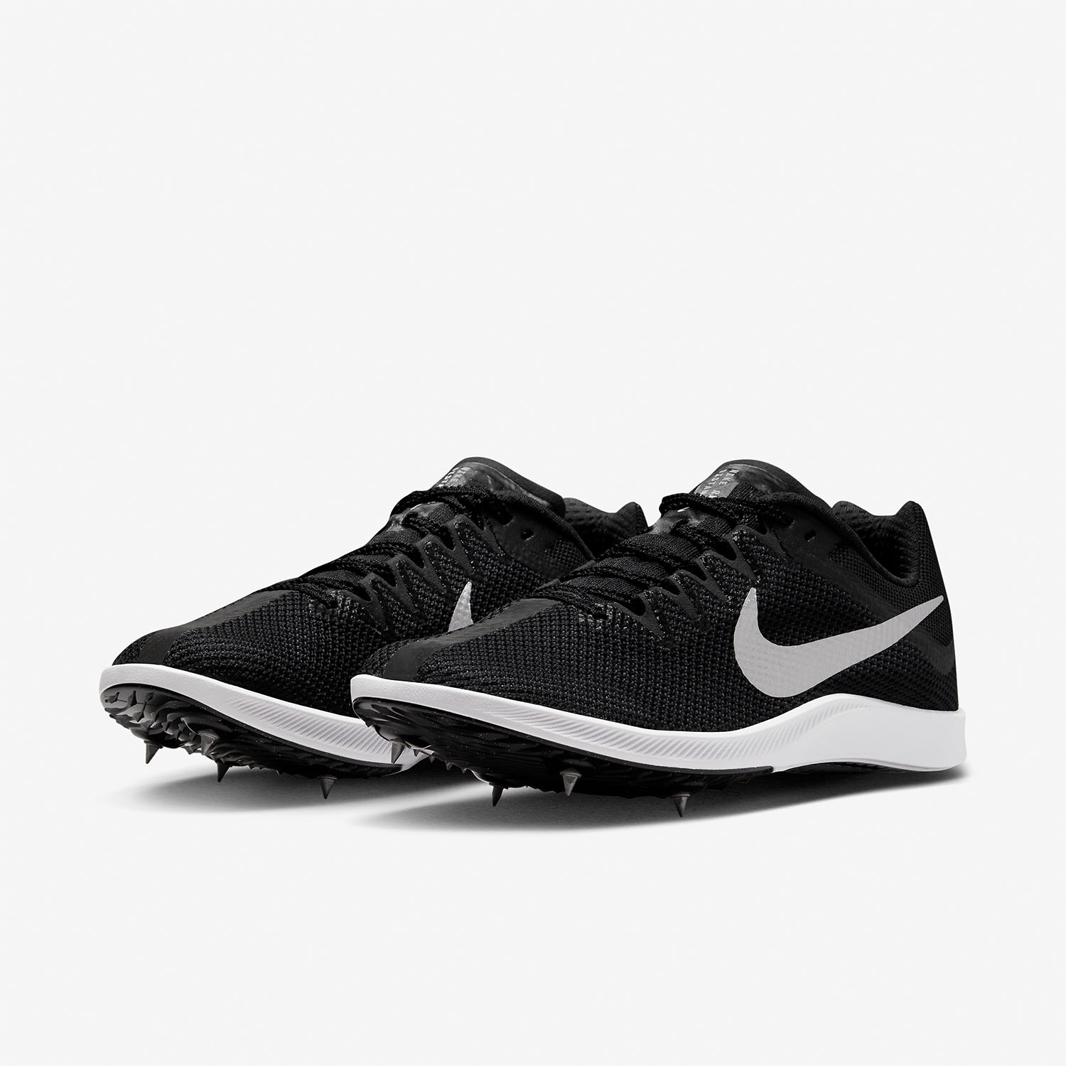 Nike Zoom Rival Distance - Black/Metallic Silver/Dark Smoke Grey