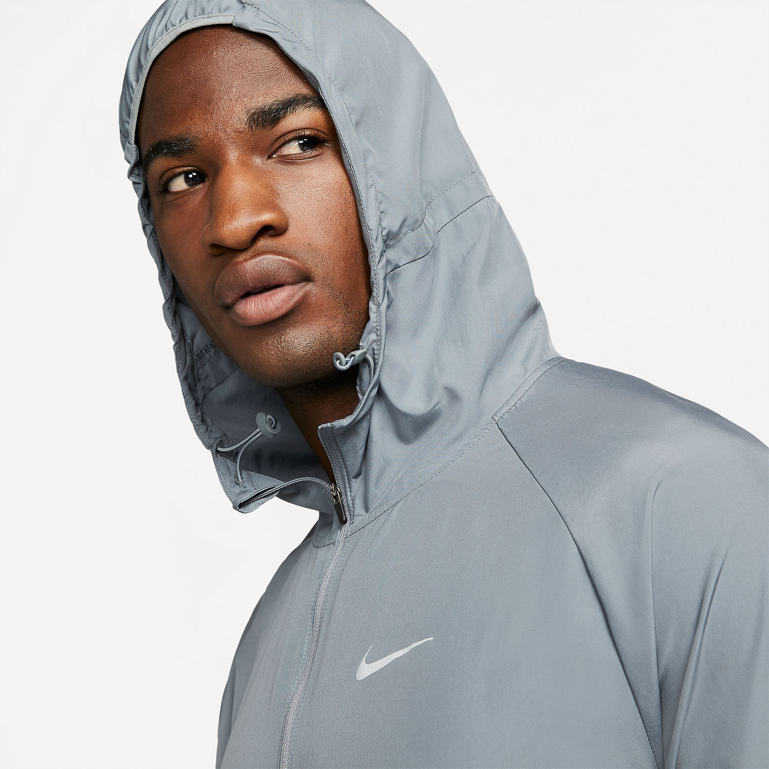 Nike Repel Miler Chaqueta - Smoke Grey/Reflective Silver