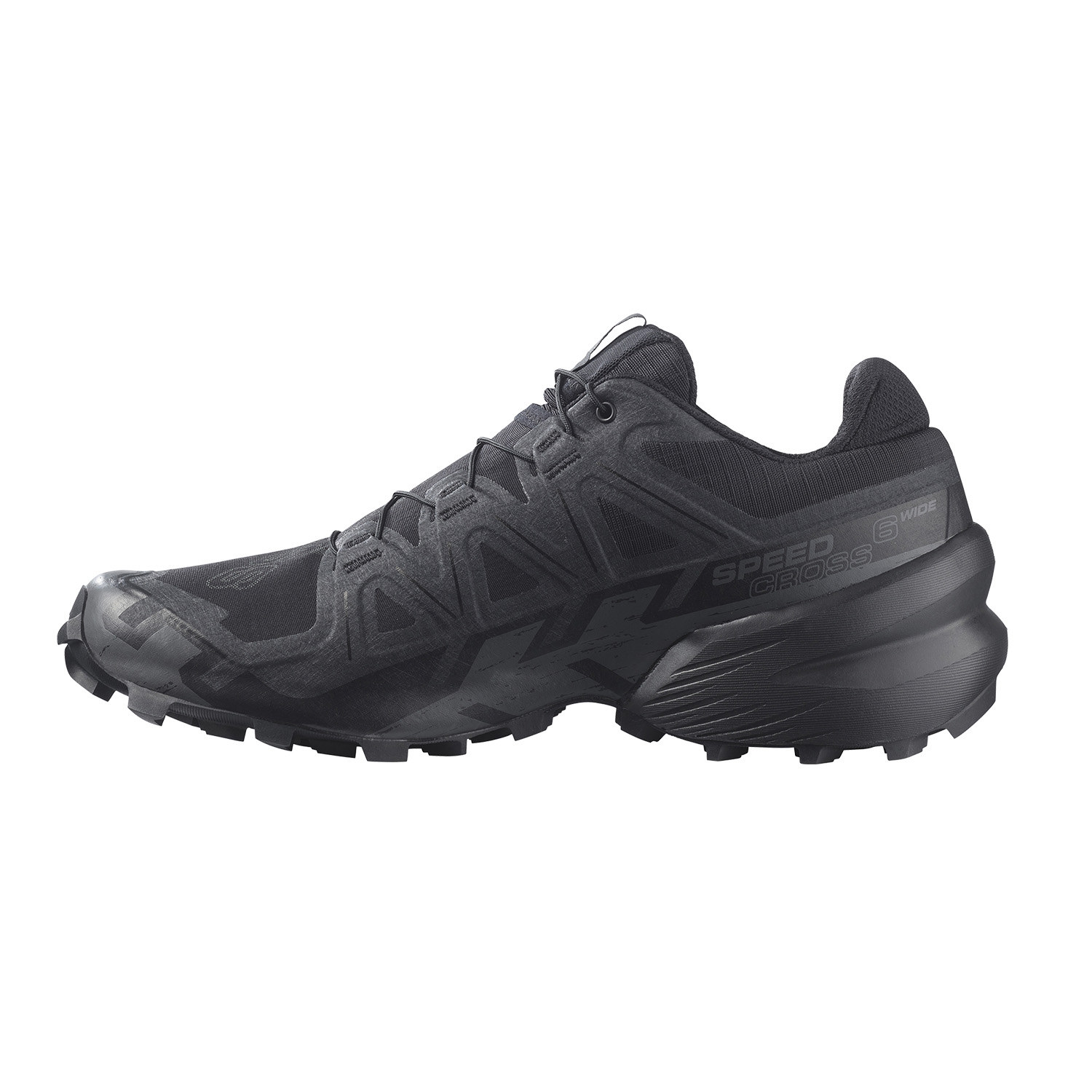 Salomon Speedcross 6 Wide - Black/Phantom