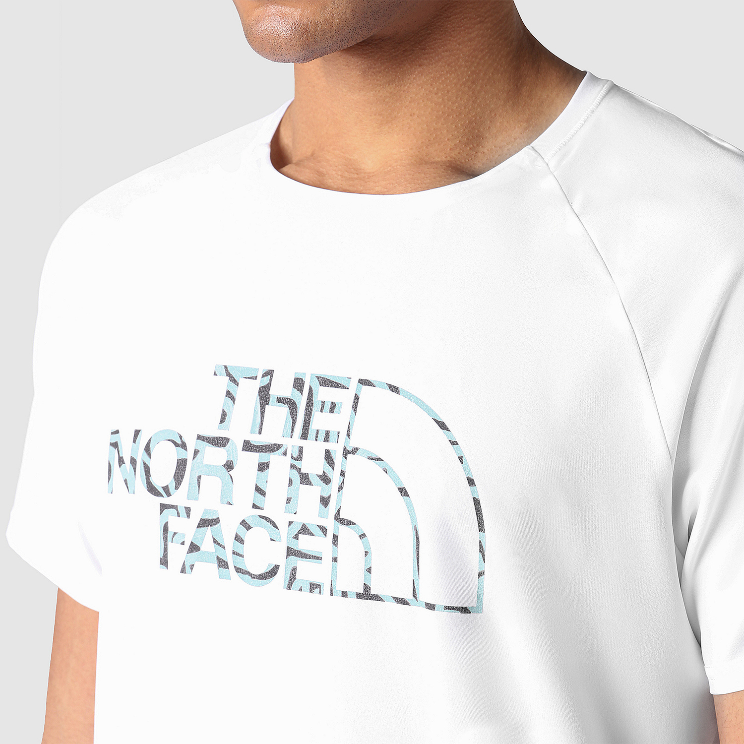 The North Face X Elvira Flight Weightless T-Shirt - TNF White/Wasabi