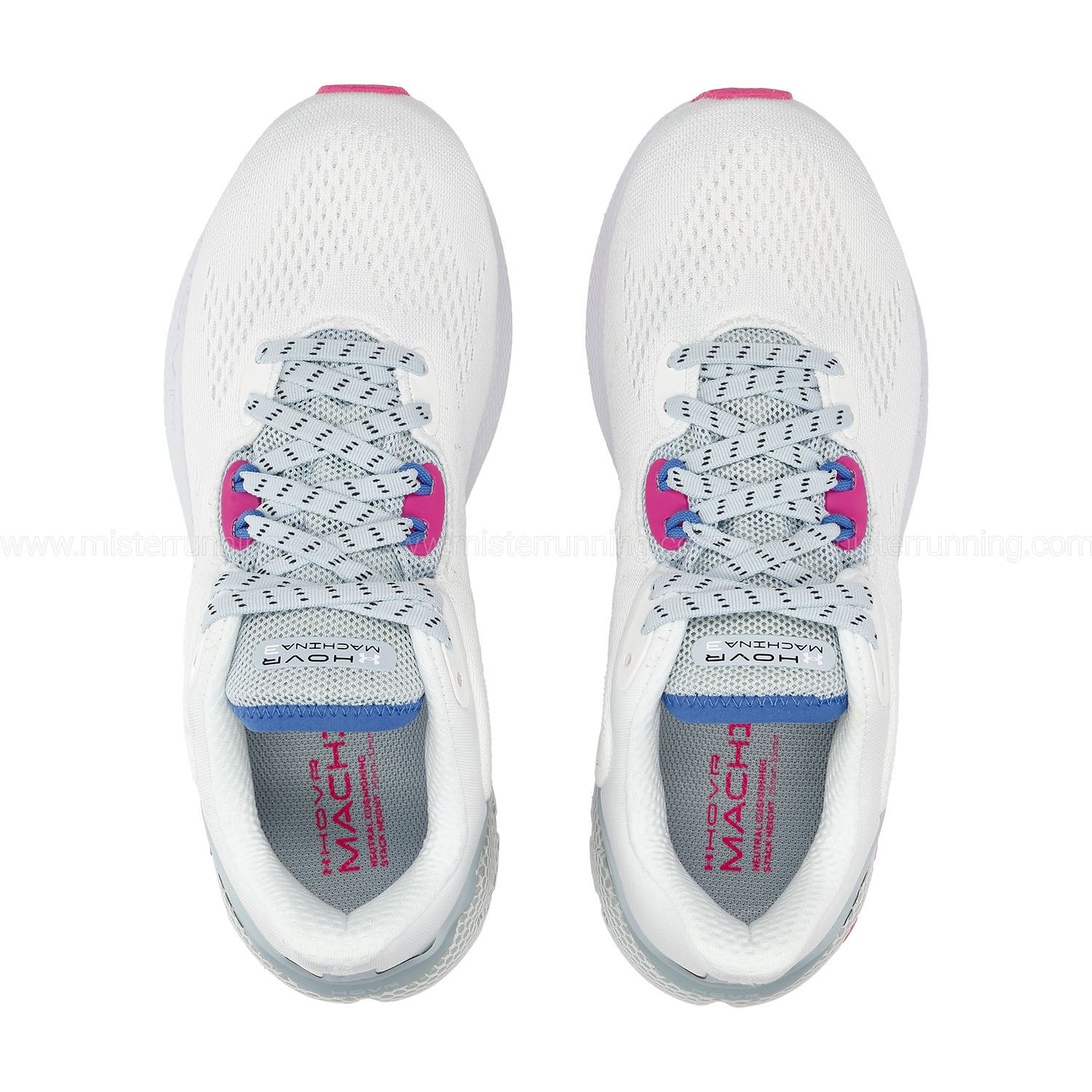 Under Armour HOVR Machina 3 - White/Breaker Blue/Electro Pink