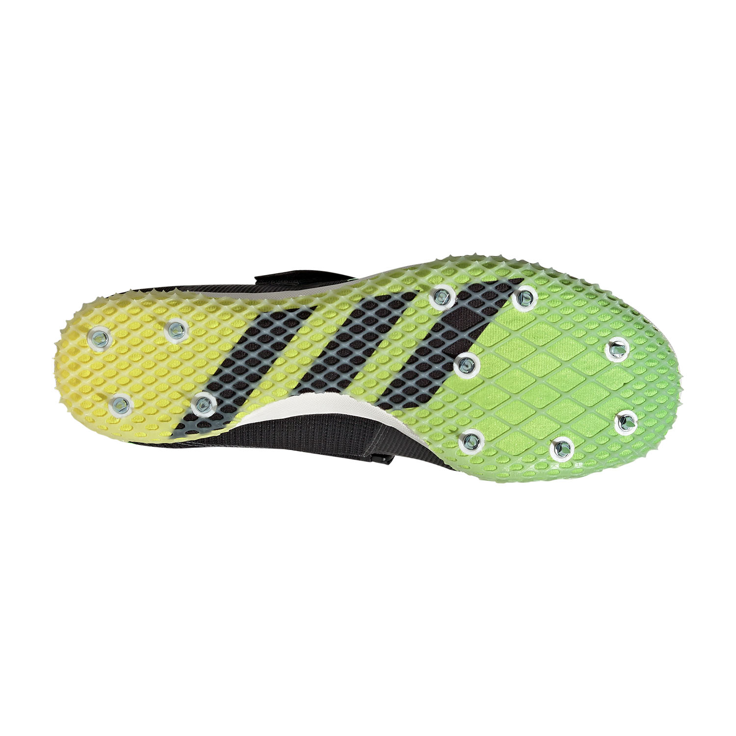 adidas Adizero High Jump Athletic Shoes - Core Black/Beam Yellow