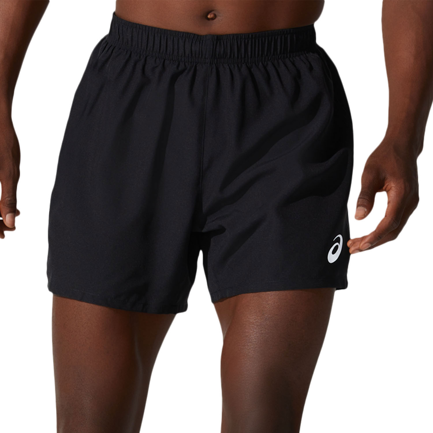 Black Performance Men\'s - Asics 5in Running Core Shorts