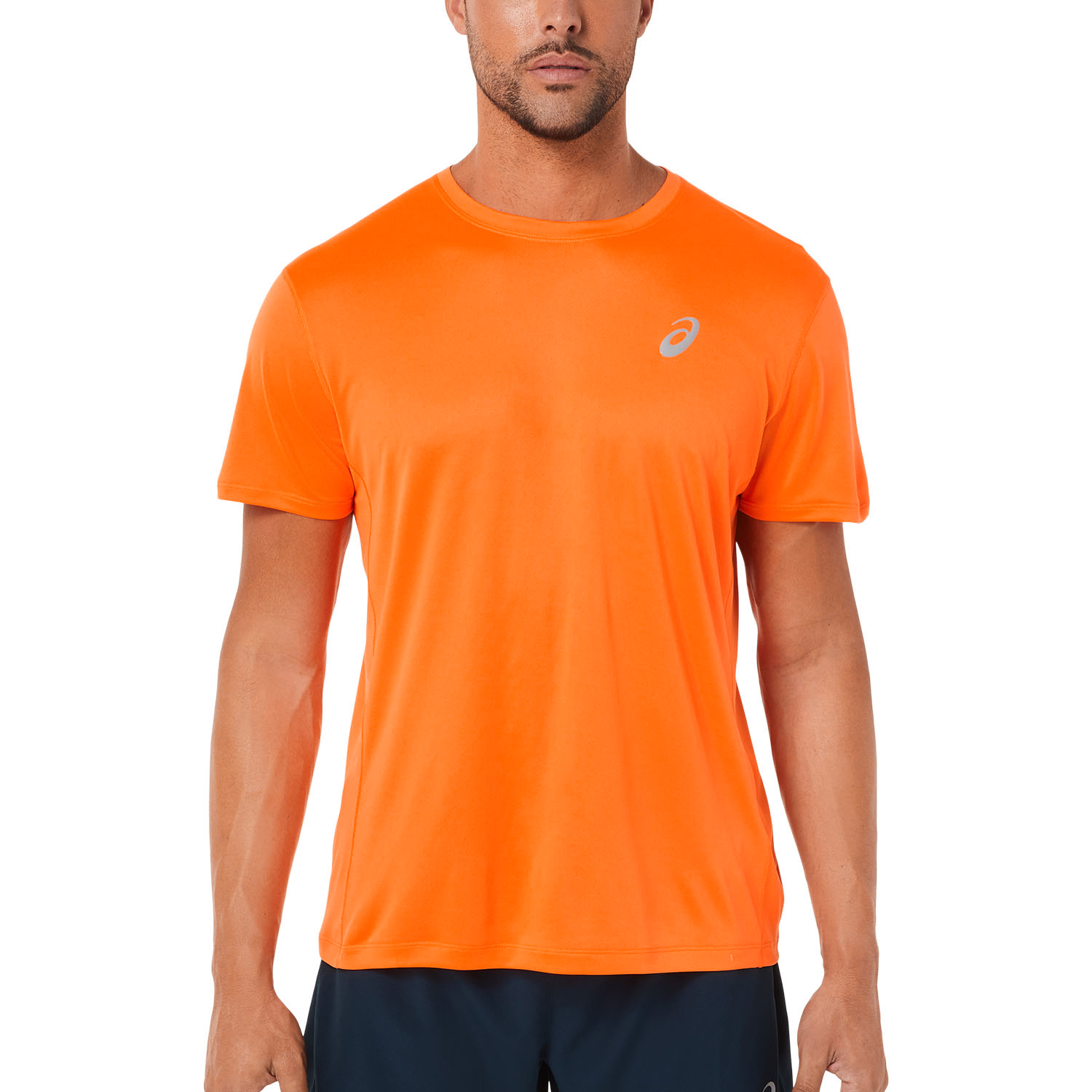 Asics Core Knit T-Shirt - Shocking Orange