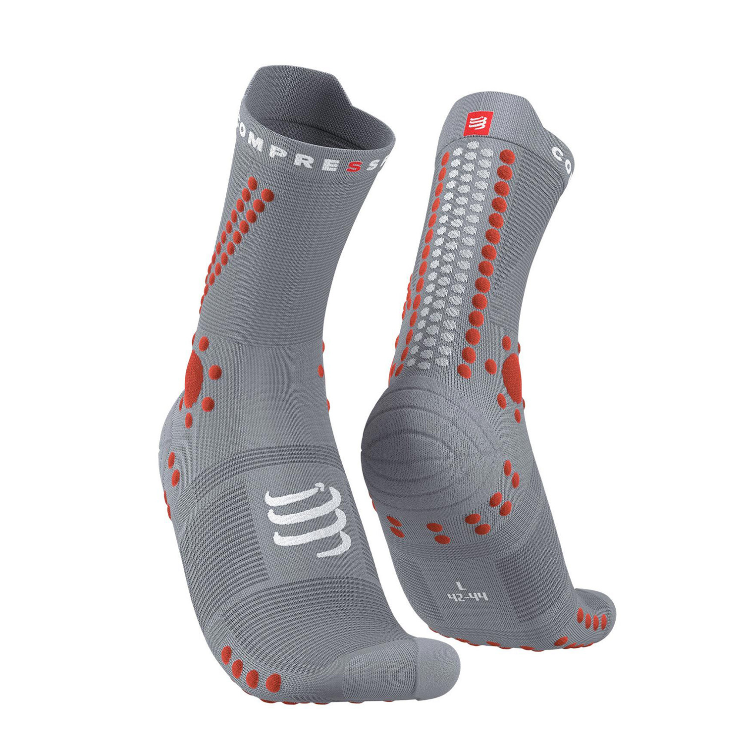 COMPRESSPORT Uomo Trail Sock Compressione Corsa calzino 
