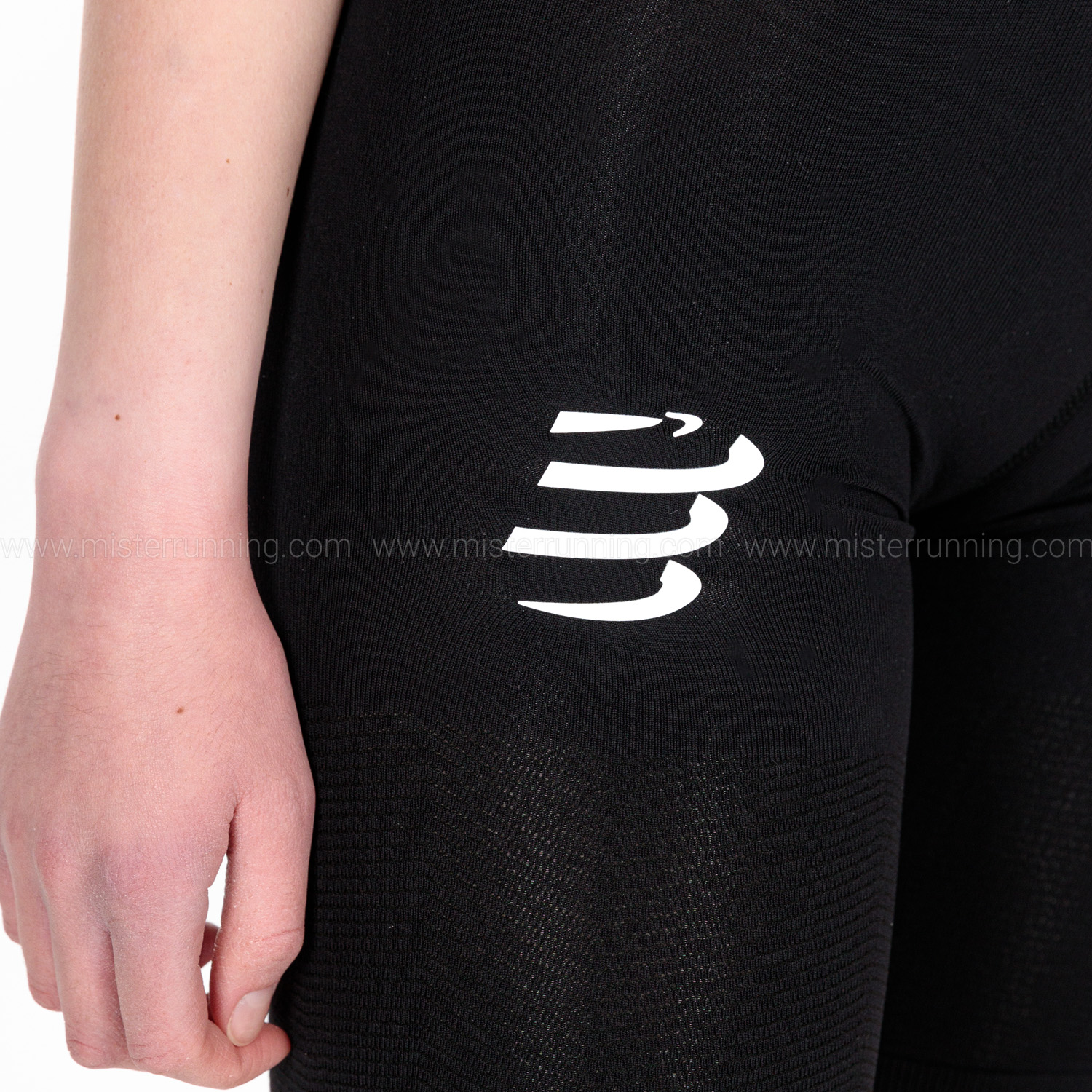 Compressport Under Control 8in Shorts - Black