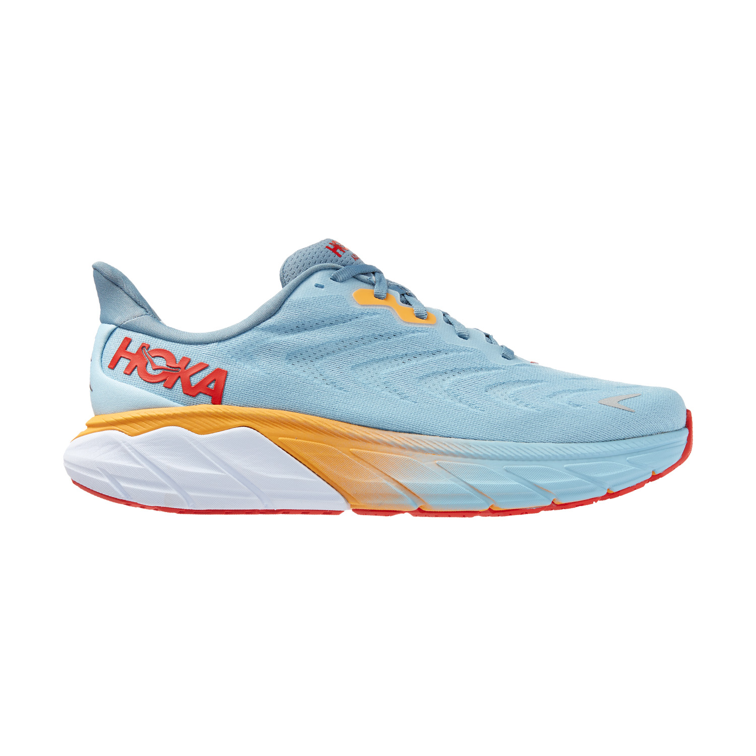 Hoka One One Arahi 6 Men's Running Shoes - Ocean Mist/Lime Glow