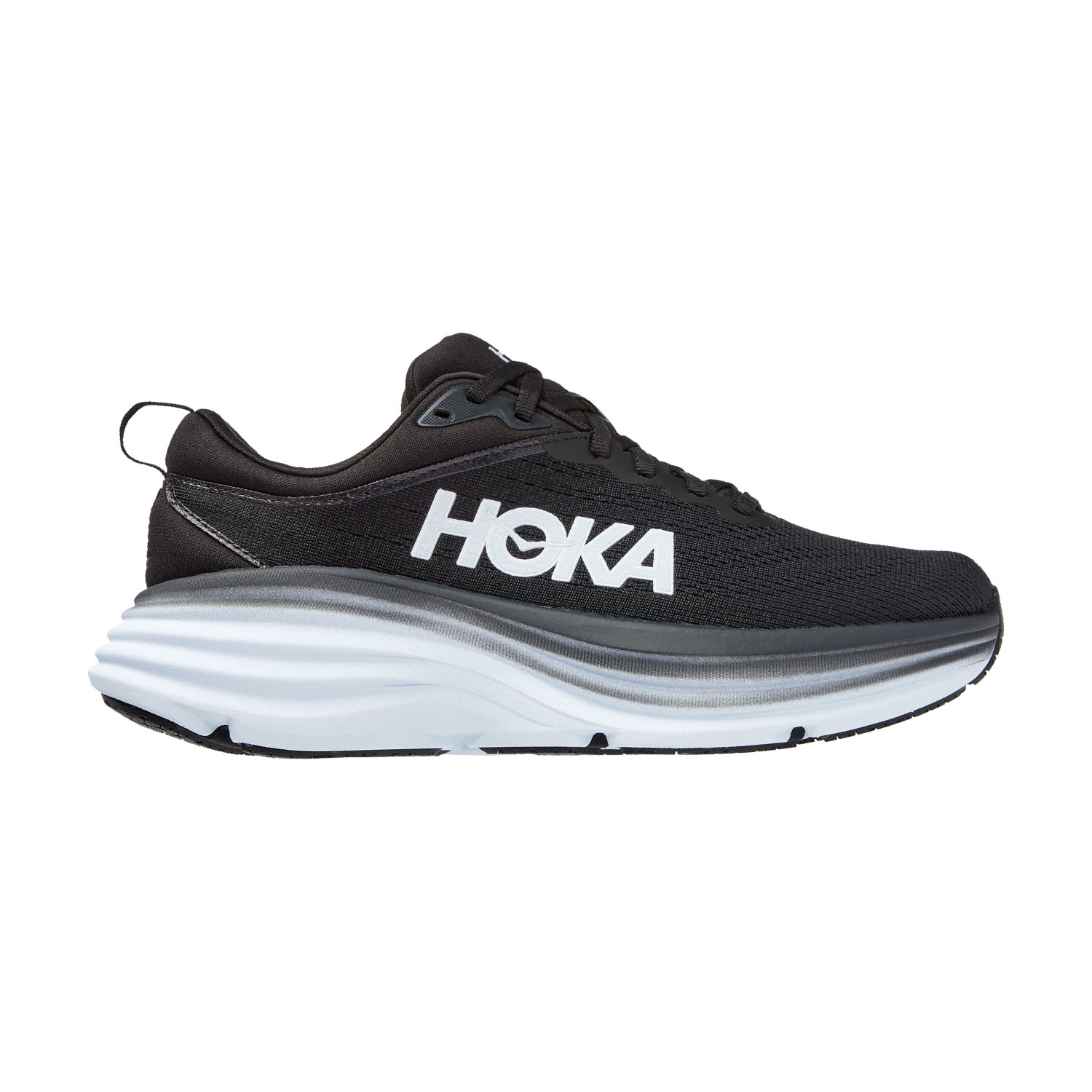 Hoka Bondi 8 Zapatillas de Running Mujer - Black/White