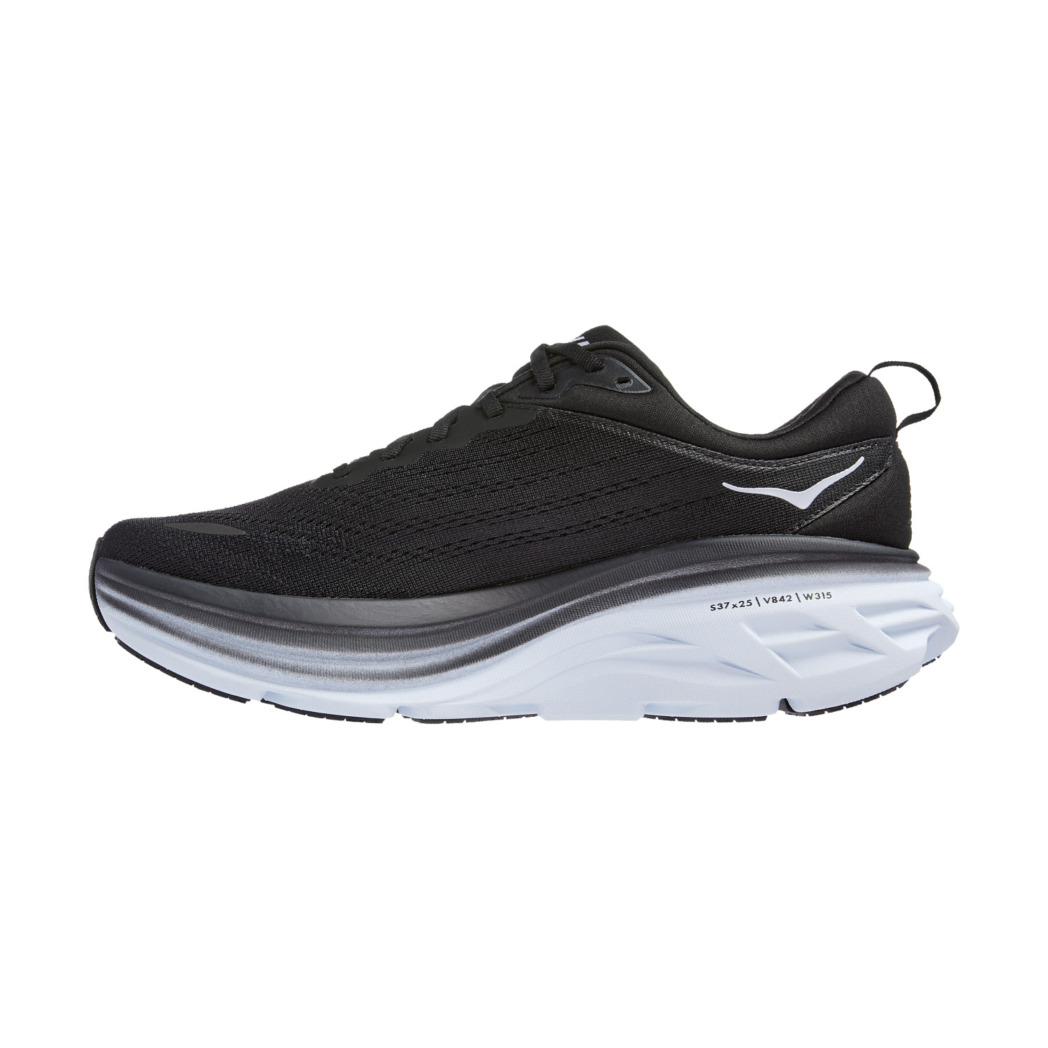 Hoka Bondi 8 - Black/White