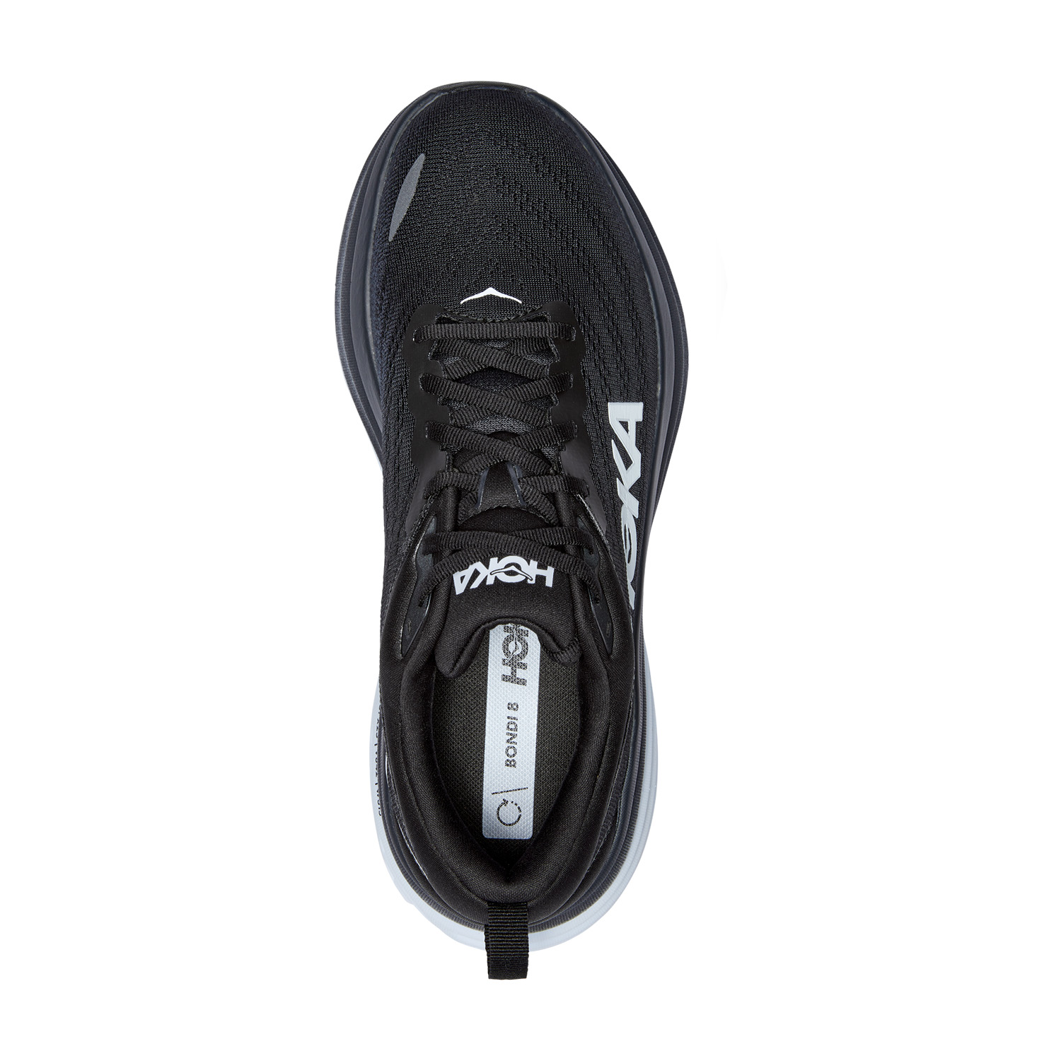 Hoka Bondi 8 - Black/White