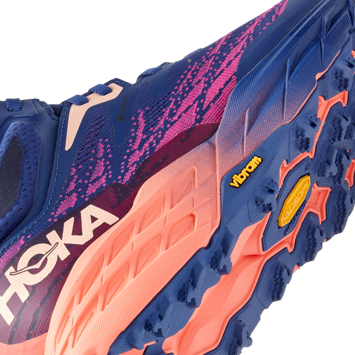 Hoka Speedgoat 5 Mid GTX - Bellwether Blue/Camellia