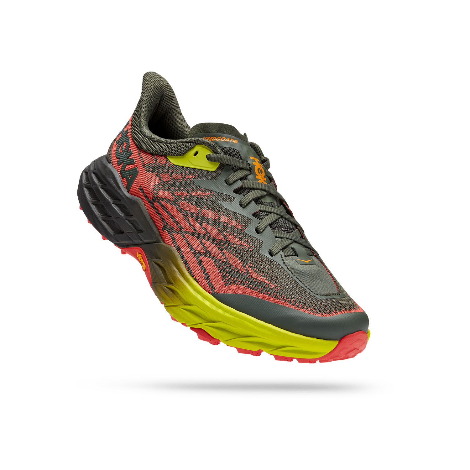 Zapatillas Hoka Speedgoat 5 Trail Running Hombre - Olivos