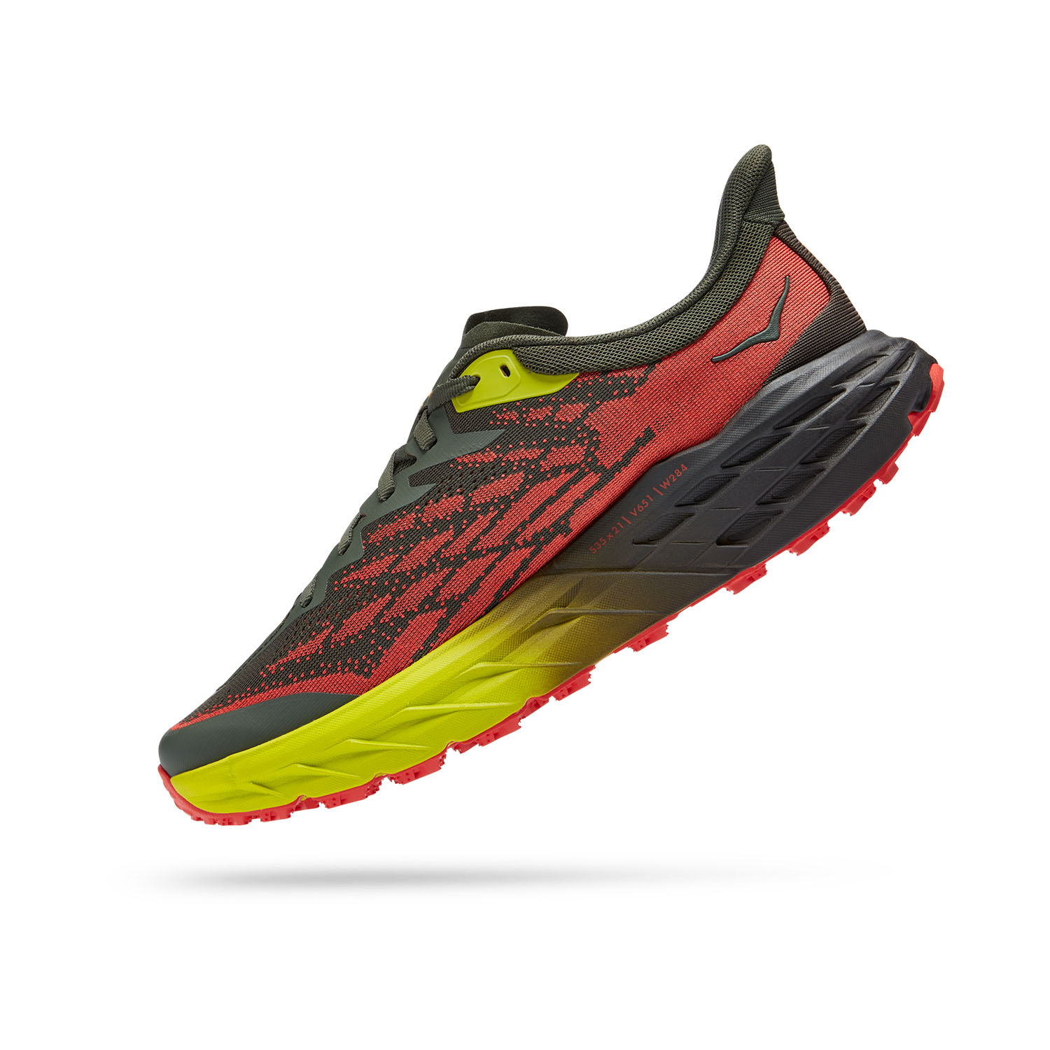 Hoka Speedgoat 5 - Thyme/Fiesta