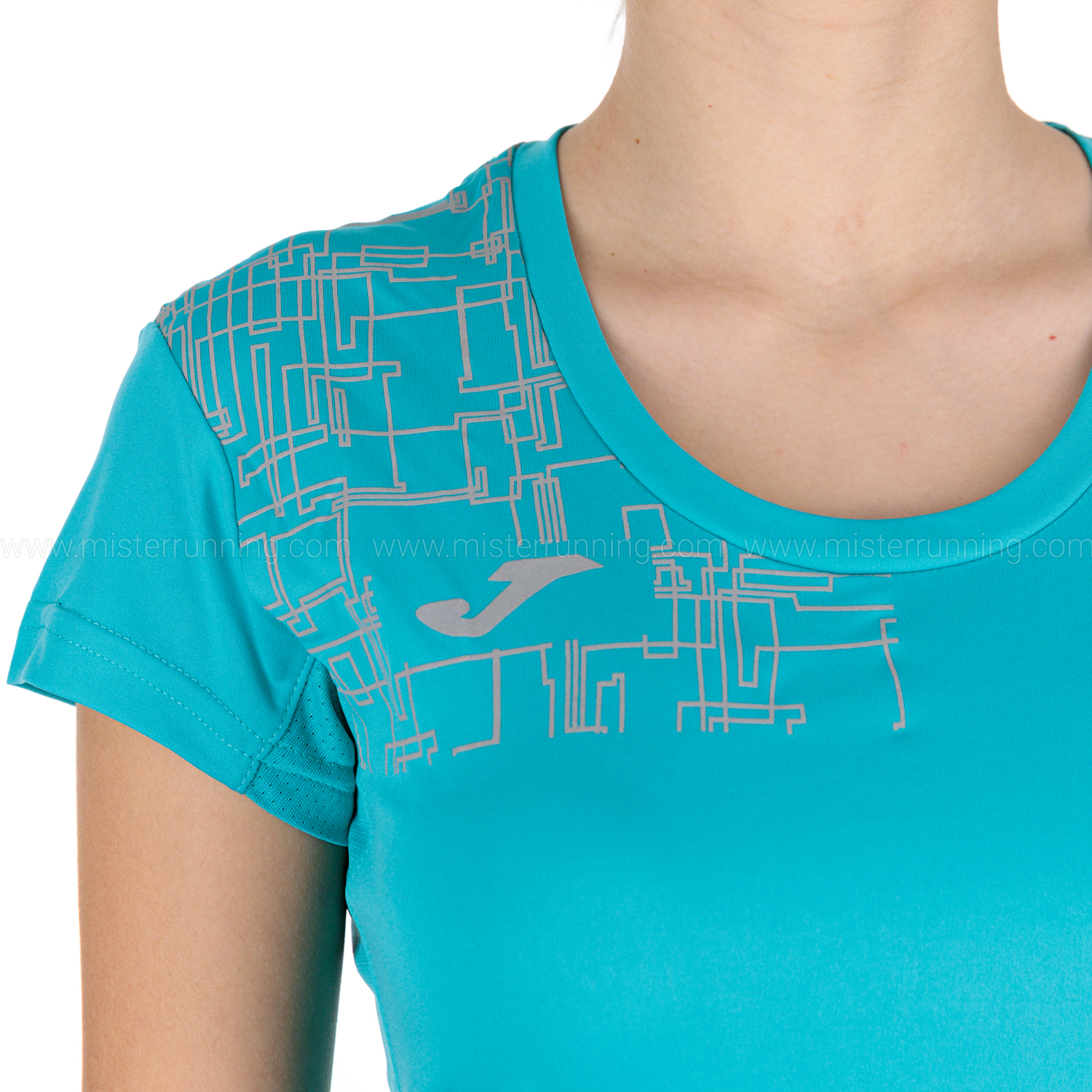 Joma Elite VIII Logo T-Shirt - Turquoise