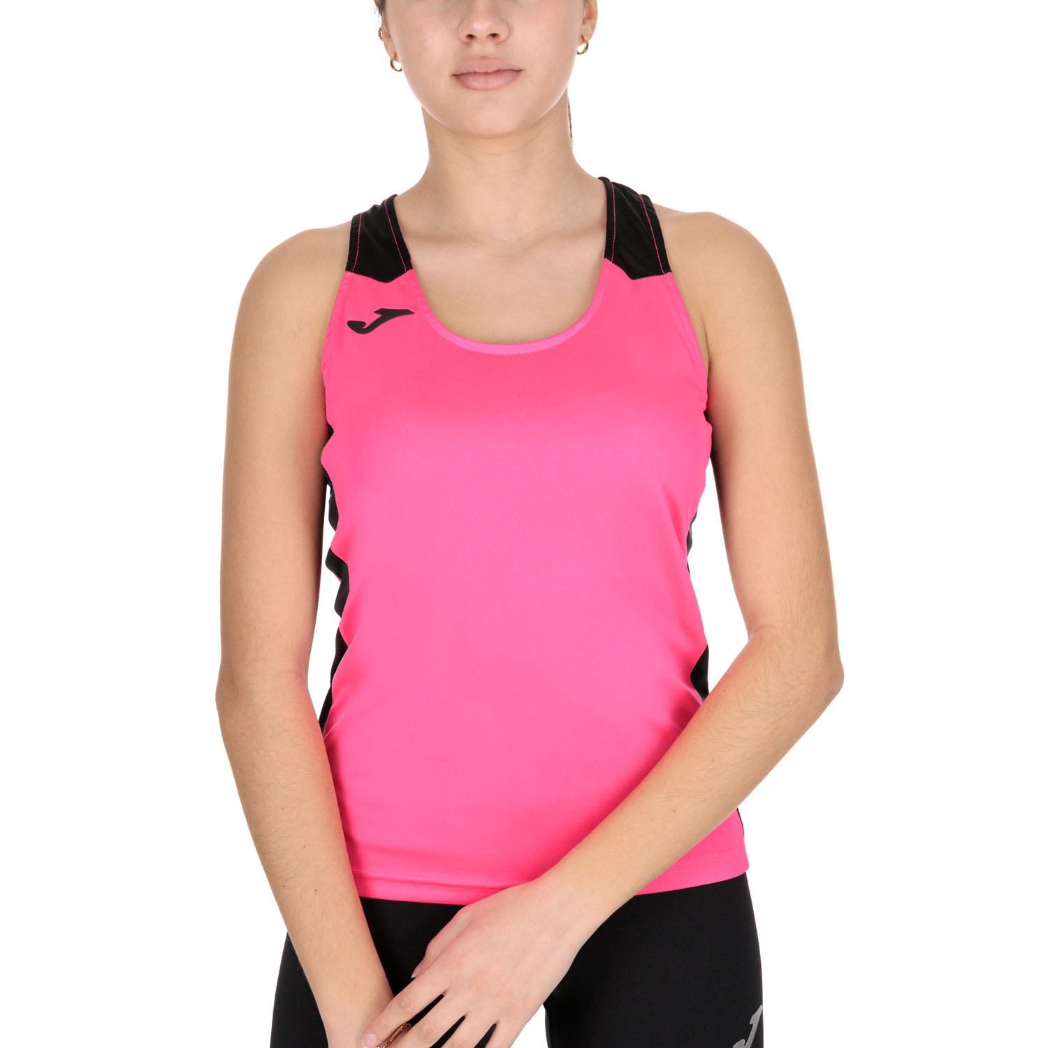 Joma Record II Tank - Fluor Pink/Black