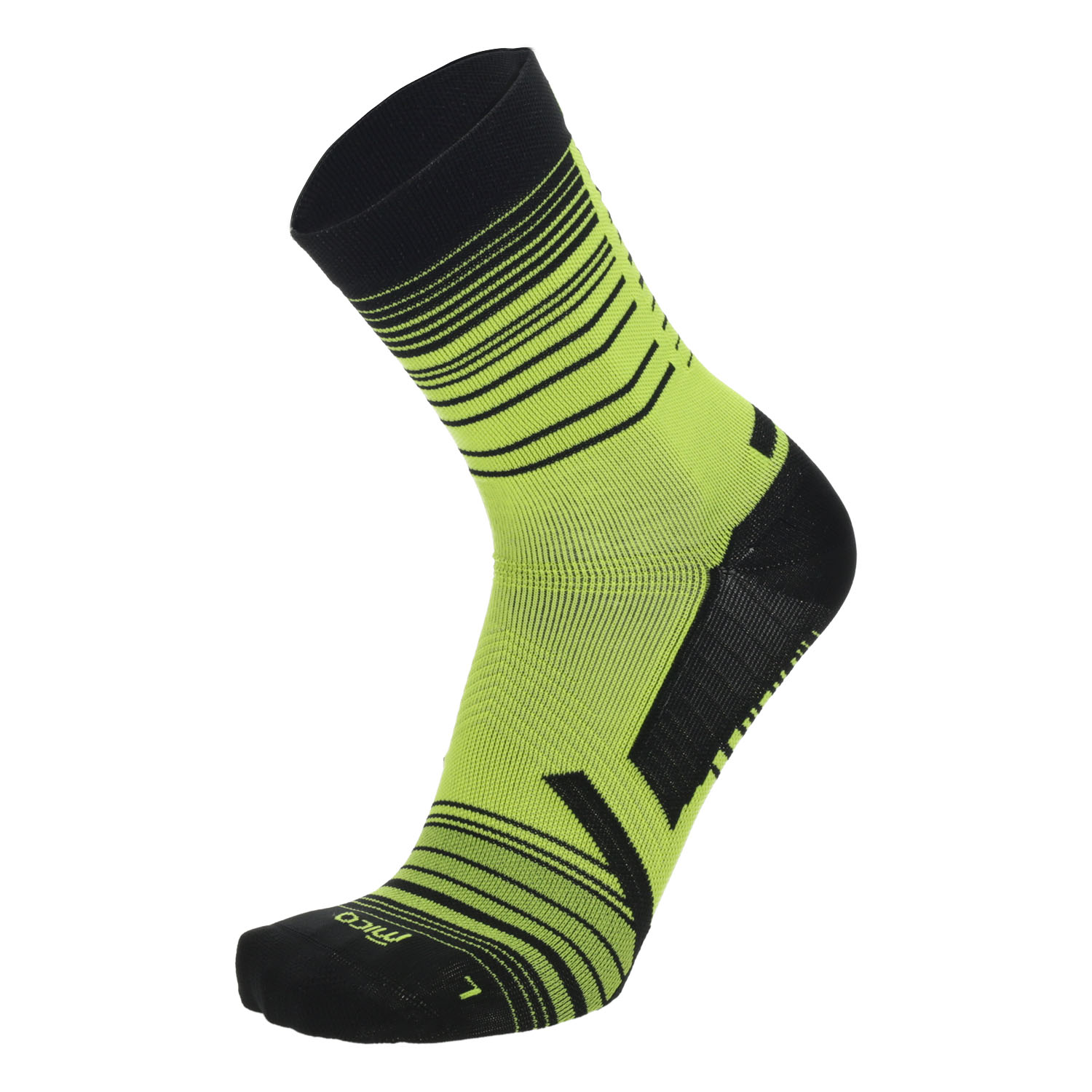 Mico M1 Light Weight Socks - Giallo Fluo