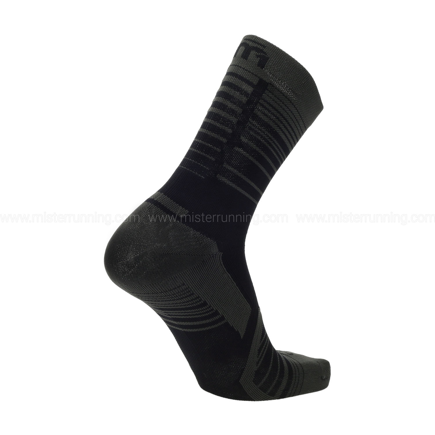 Mico M1 Light Weight Socks - Nero/Grigio