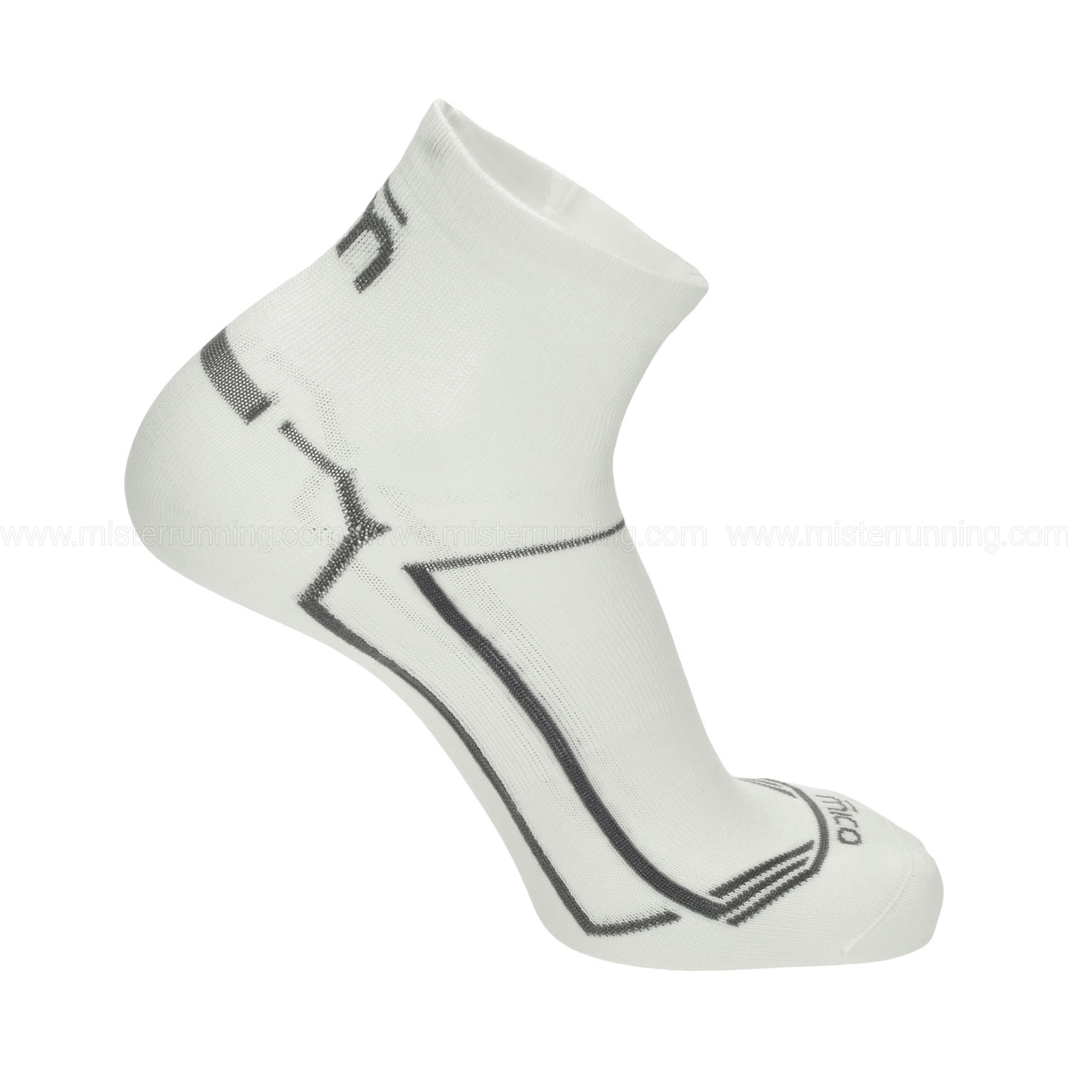 Mico Odor Zero Outlast Light Weight Socks - Bianco