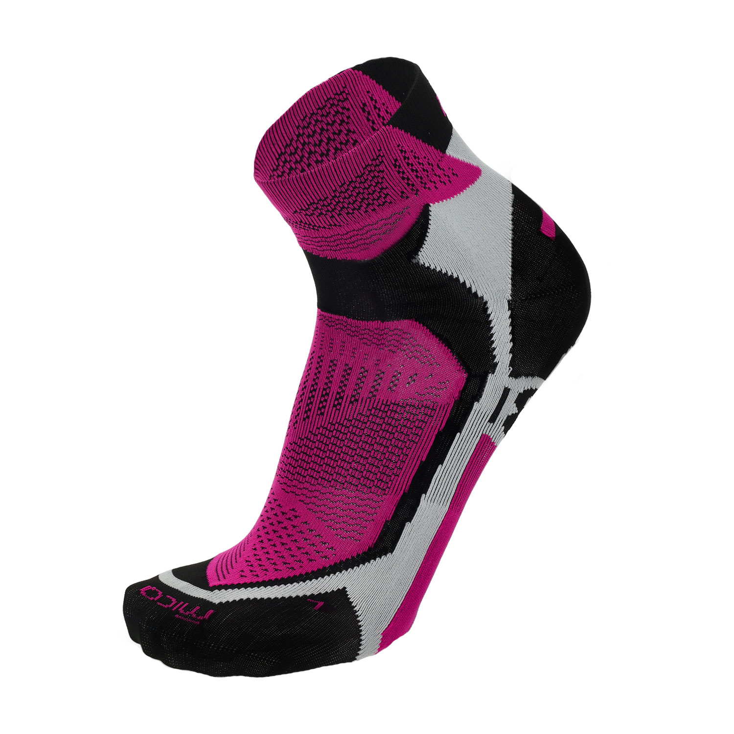 Mico X-Performance X-Light Calcetines - Nero/Fucsia