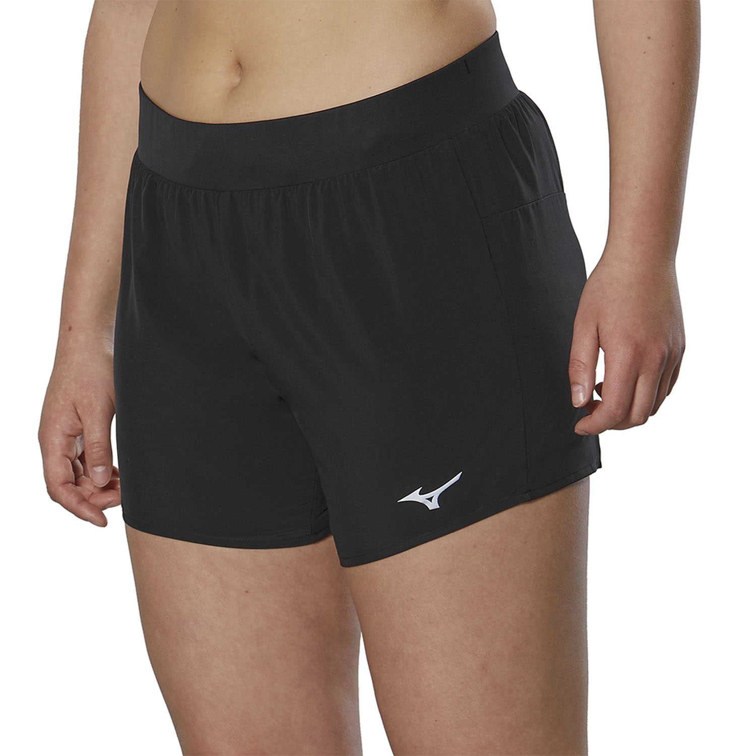 Mizuno Alpha 4.5in Shorts - Black