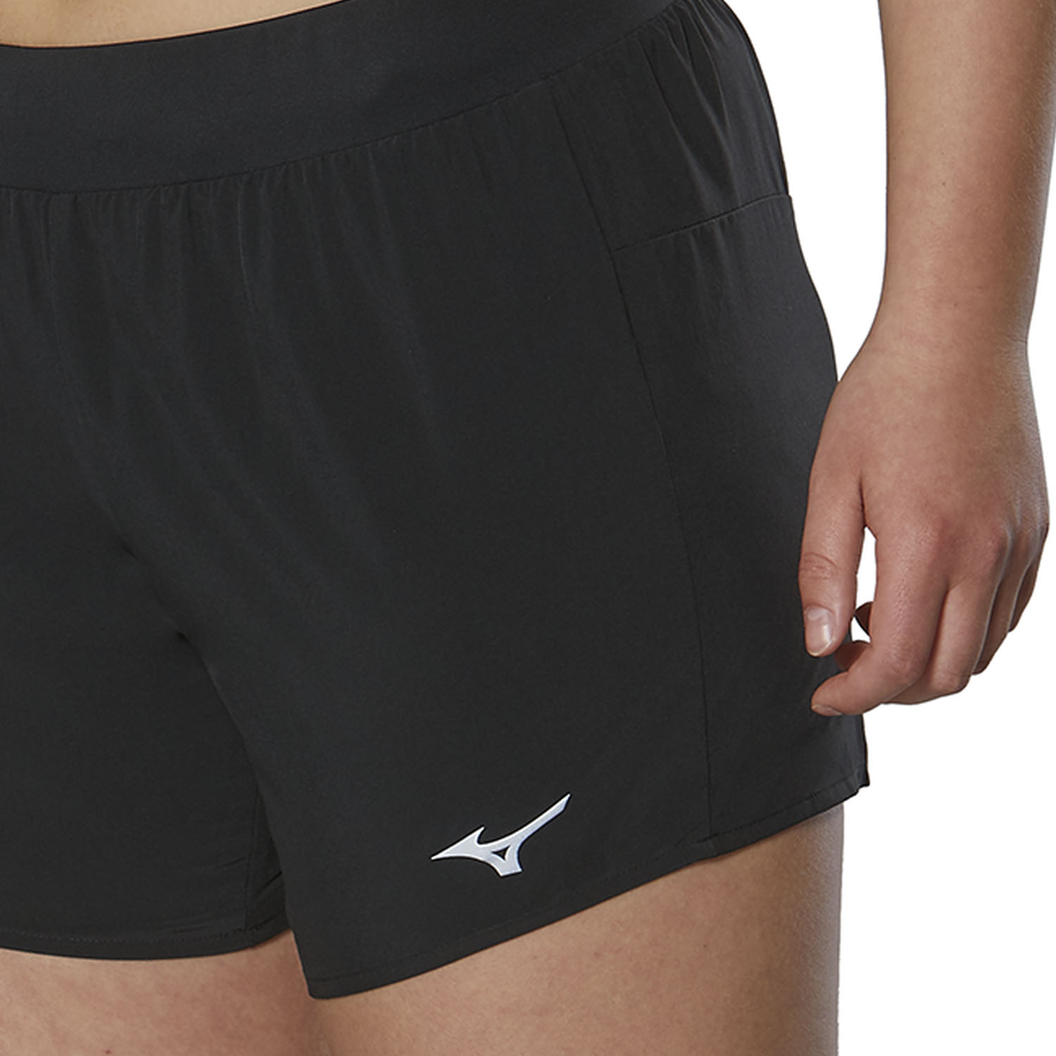 Mizuno Alpha 4.5in Shorts - Black