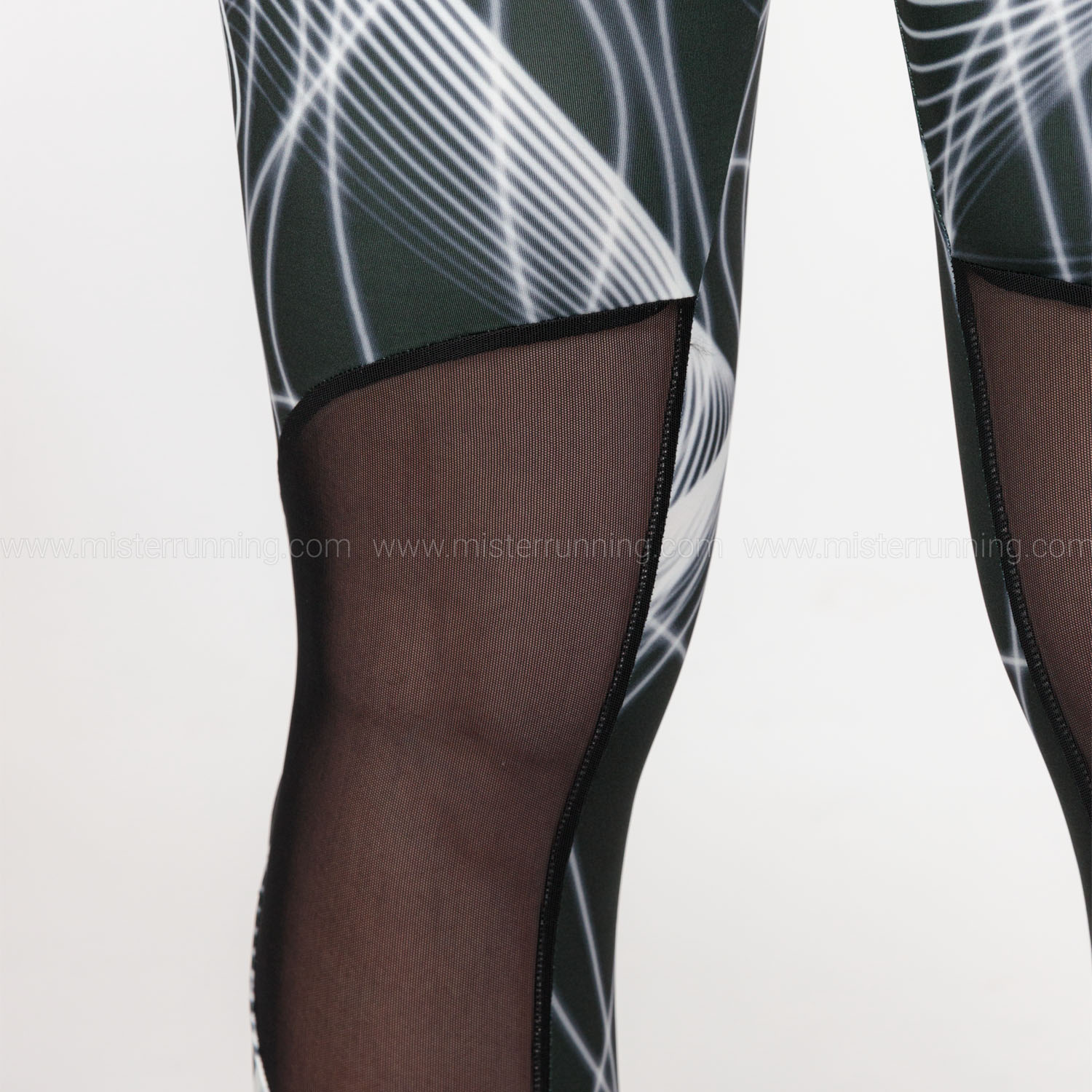 Mizuno Printed Tights - Black