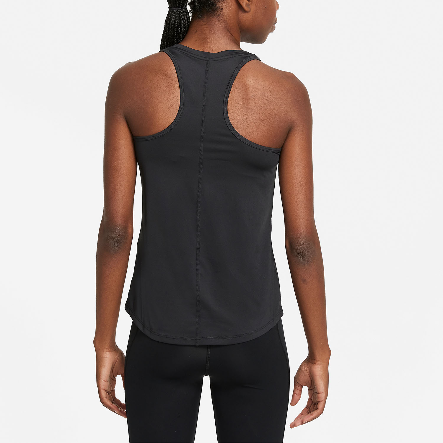 Nike Dri-FIT One Women's Training Tank - Black/White