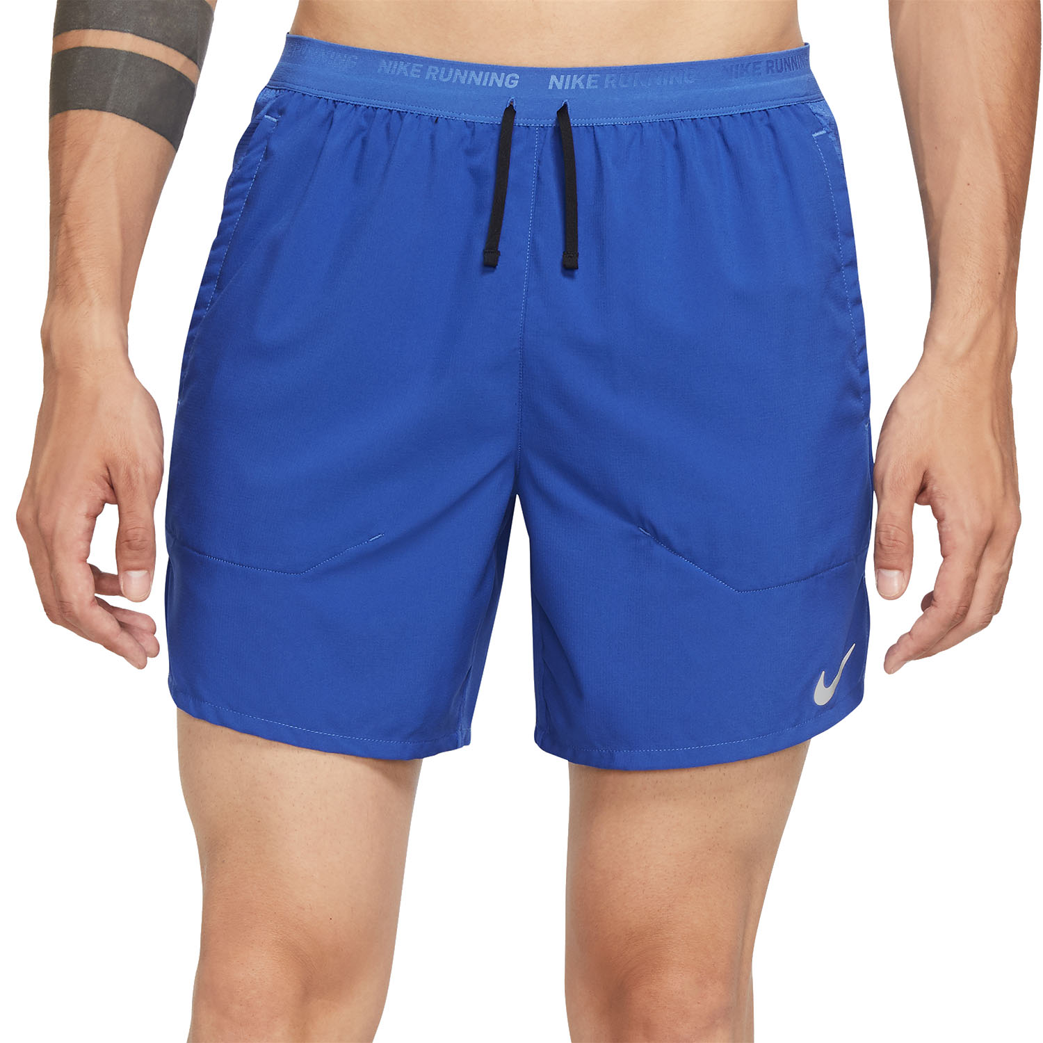 Nike Dri-FIT Stride 7in Shorts - Game Royal/Black/Reflective Silver