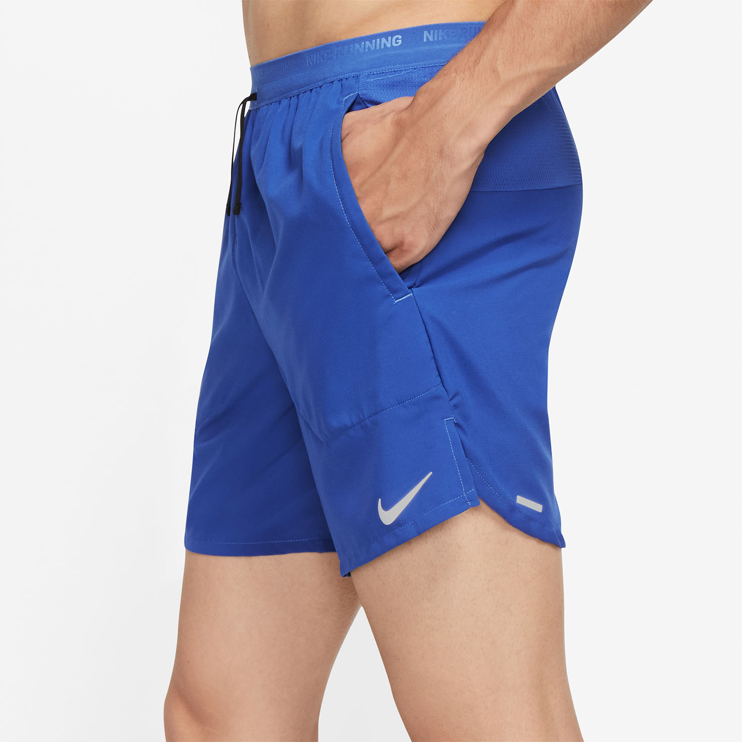 Nike Dri-FIT Stride 7in Pantaloncini - Game Royal/Black/Reflective Silver