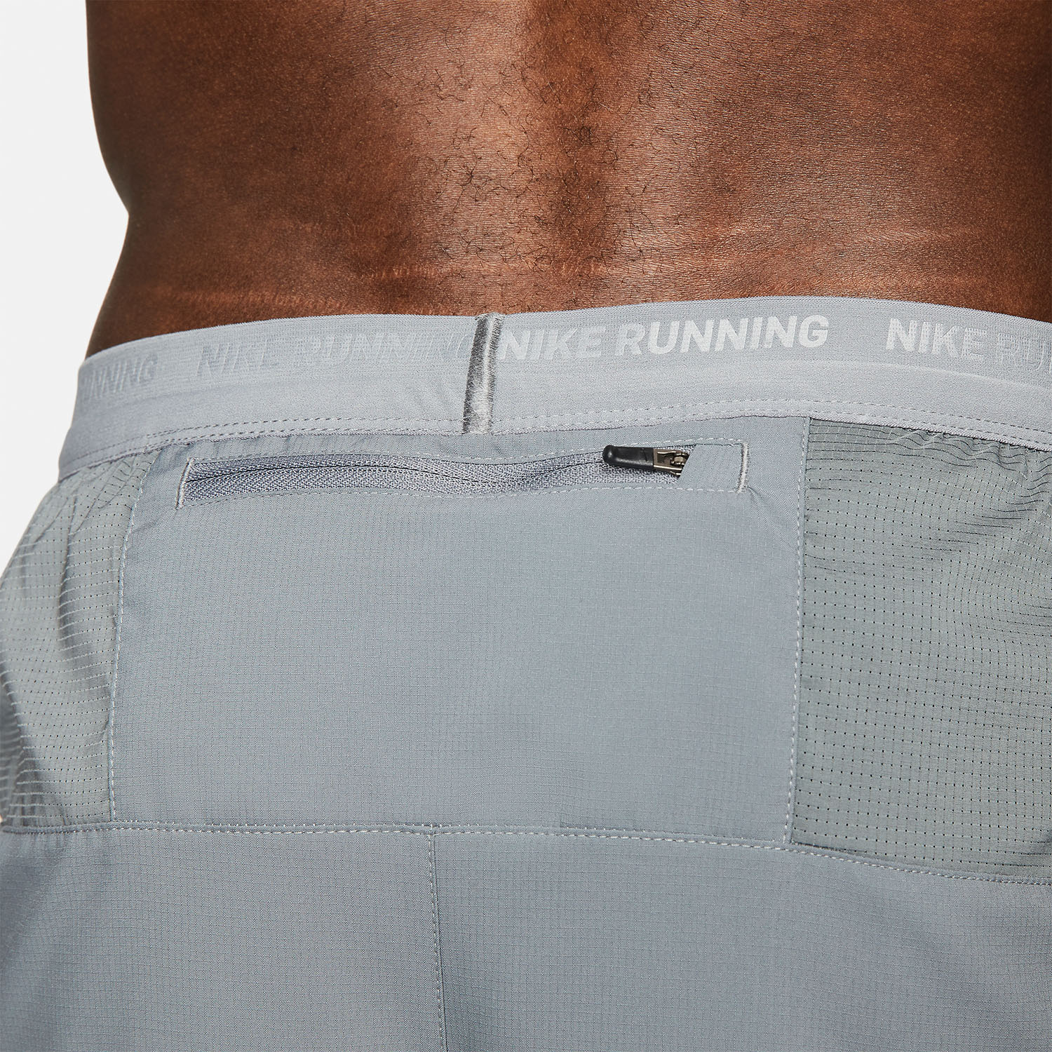 Nike Dri-FIT Stride 2 in 1 7in Pantaloncini - Smoke Grey/Reflective Silver
