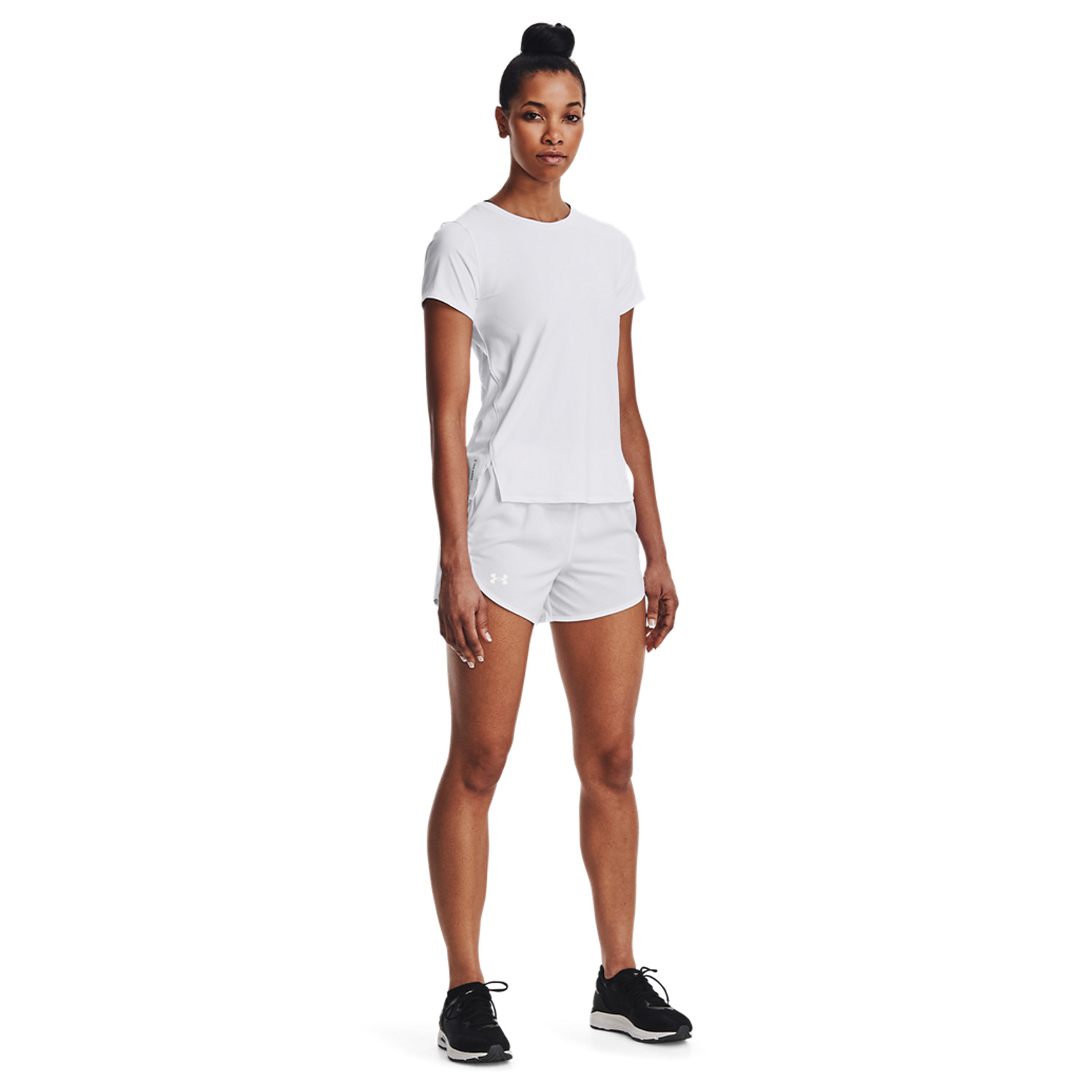 Under Armour IsoChill 200 Laser T-Shirt - White/Reflective