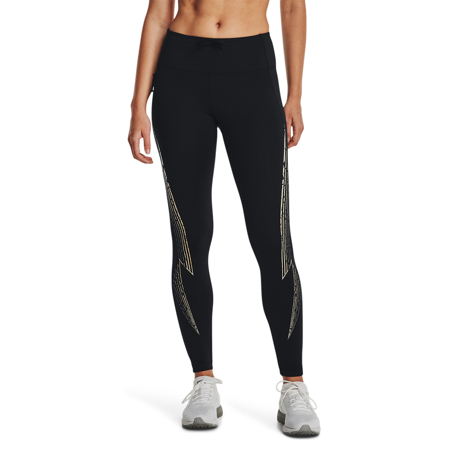 Under Armour Outrun The Cold Tights - Black/Reflective