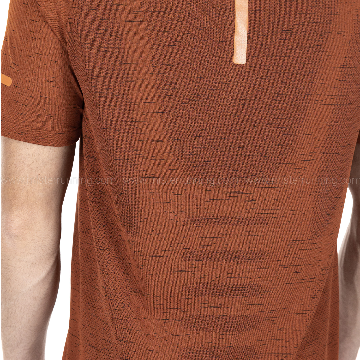 Under Vanish Camiseta de Running Hombre - Fox/Jet Gray