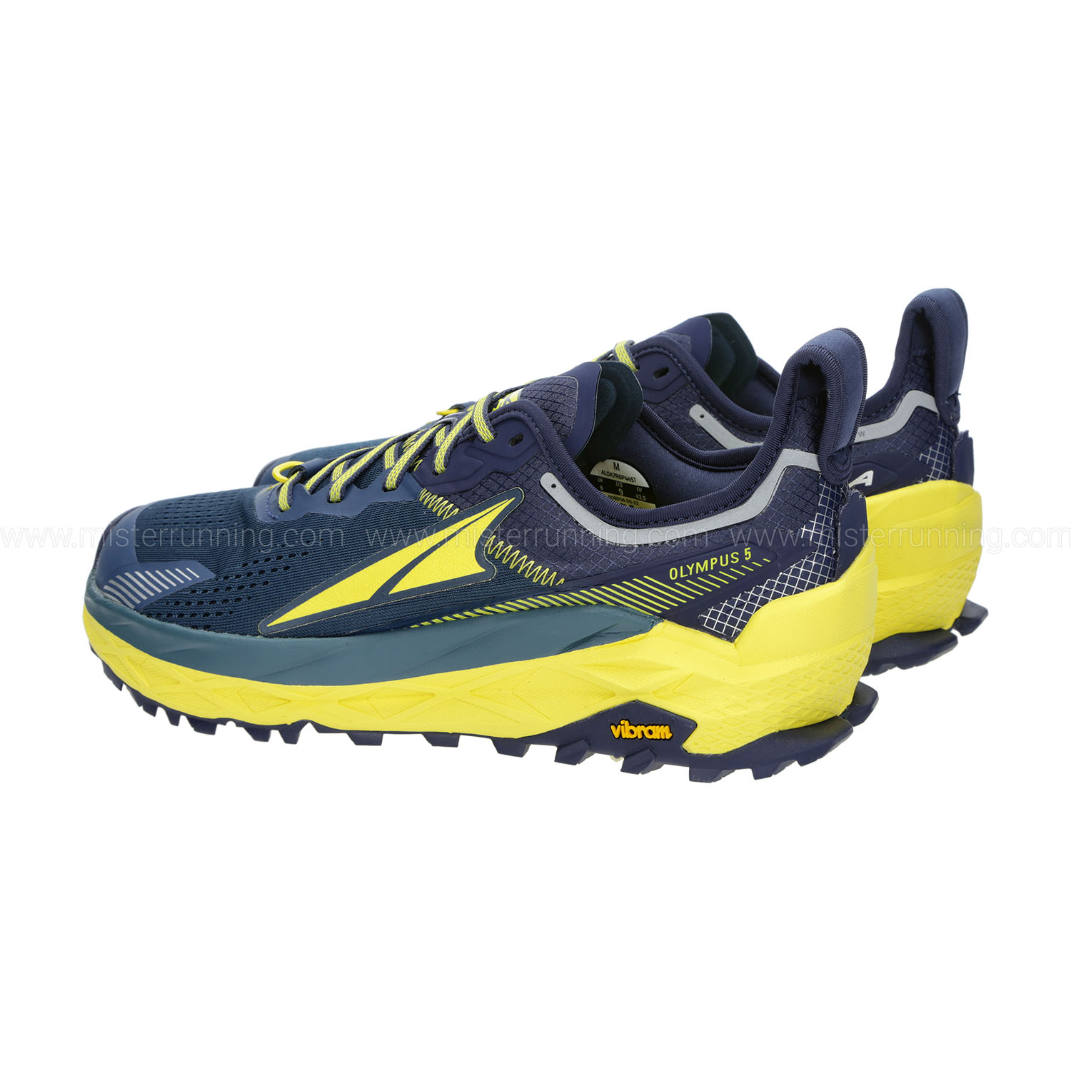 Altra Olympus 5 Men's Trail Running Shoes - Navy