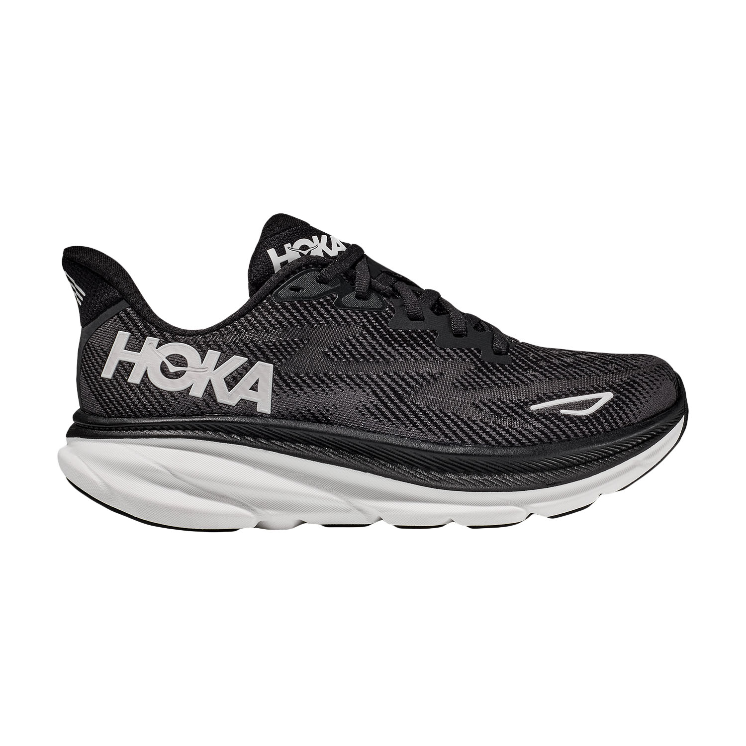 Hoka Clifton 9 - Black/White