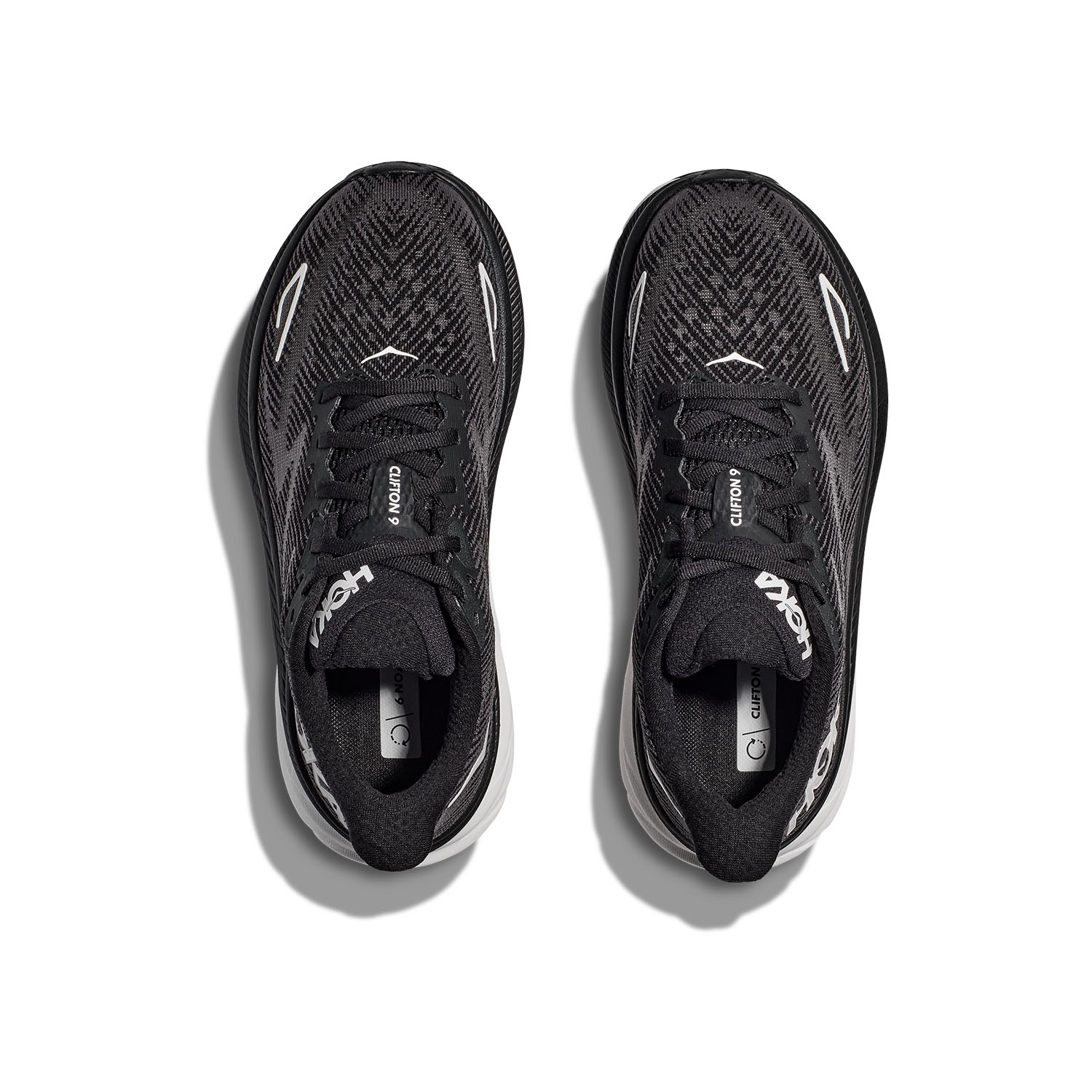 Hoka Clifton 9 - Black/White