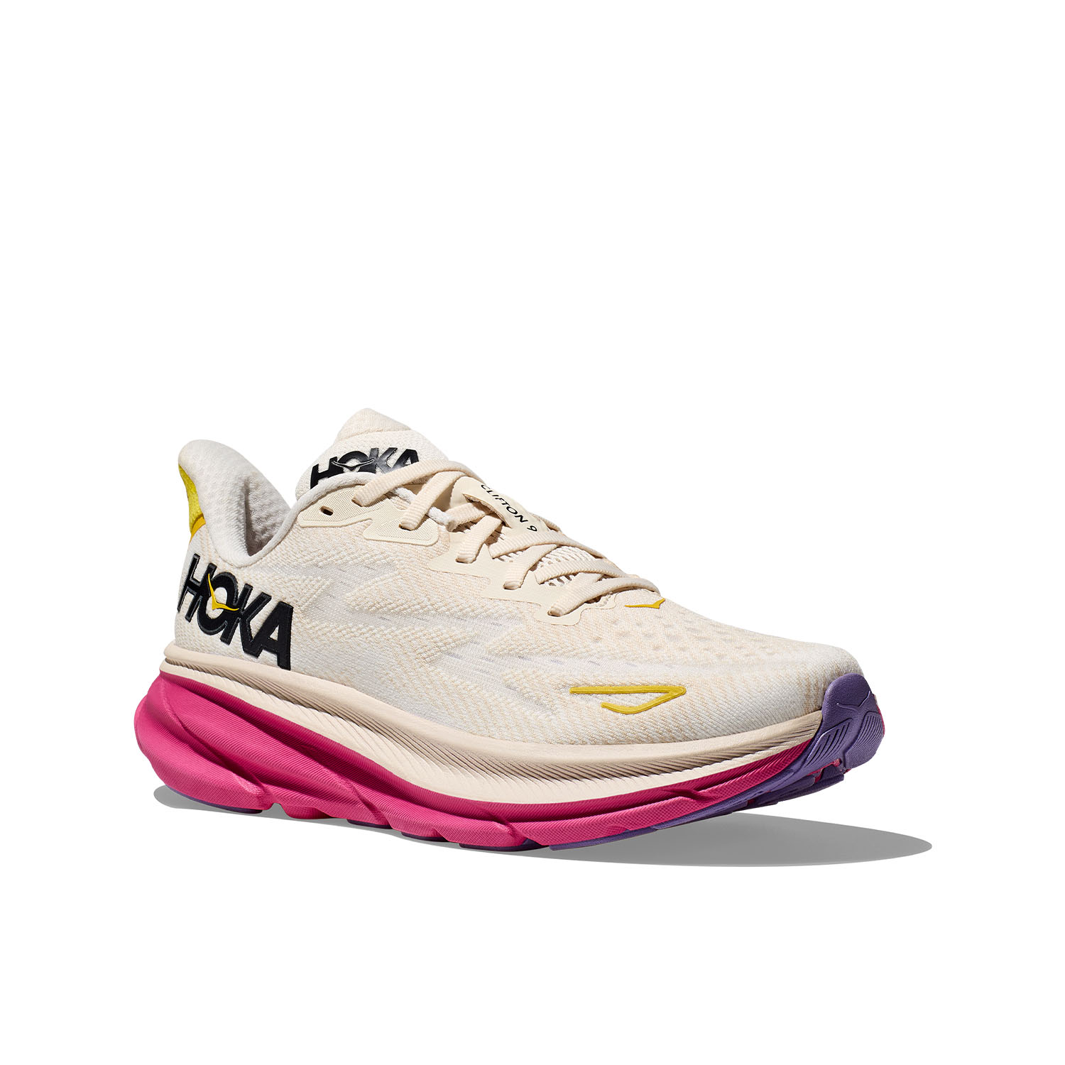 Hoka One One Clifton 9 Scarpe da Running Donna Eggnog