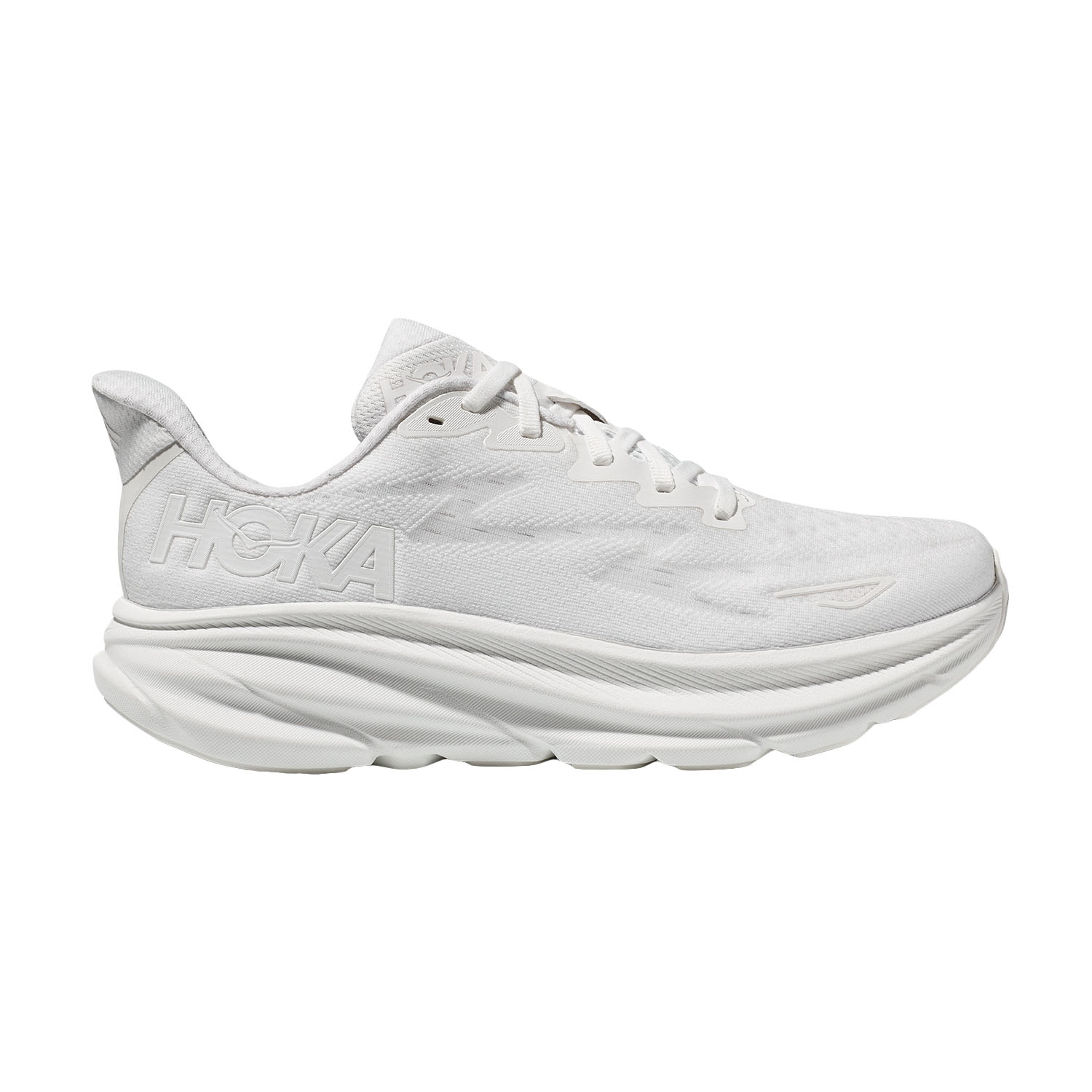 Hoka Clifton 9 Zapatillas de Running Mujer - White