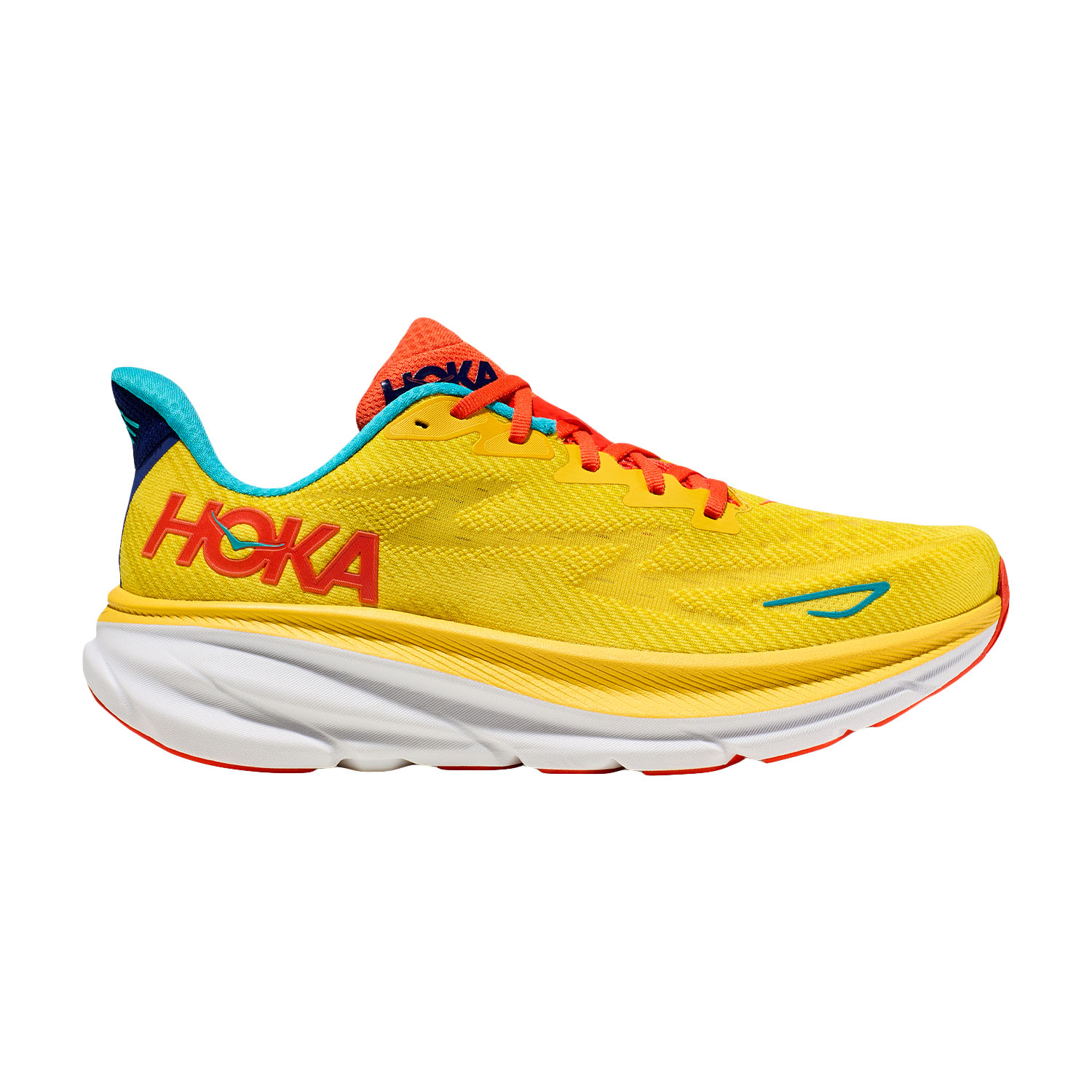 Hoka One One Clifton 9 Zapatillas de Running Hombre Eggnog