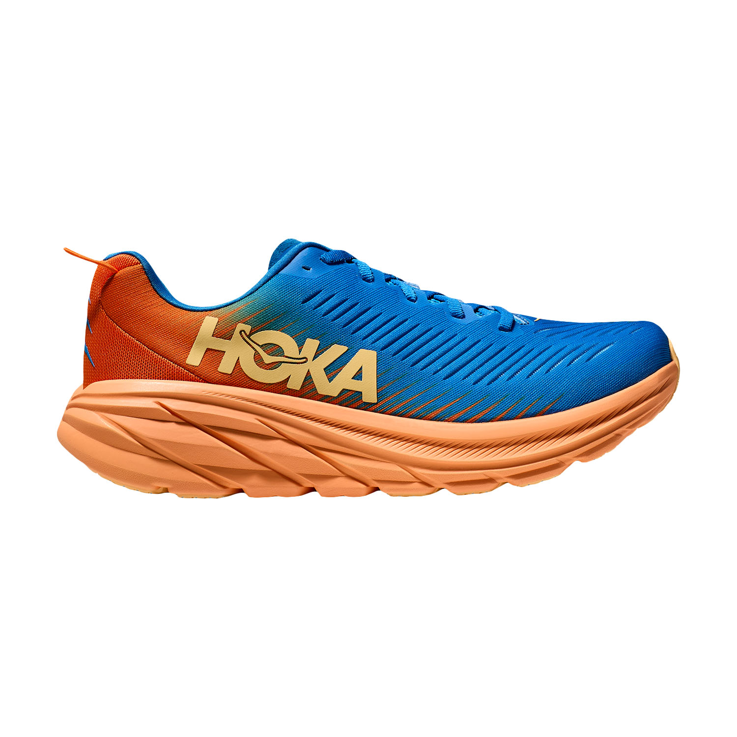 Hoka One One Rincon 3 - Coastal Sky/Vibrant Orange