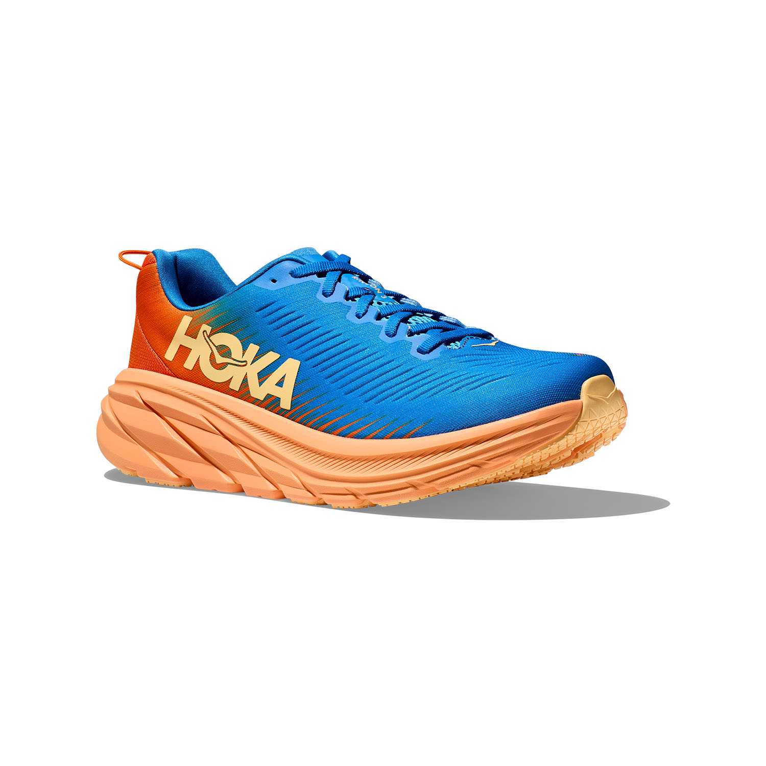 Hoka One One Rincon 3 - Coastal Sky/Vibrant Orange