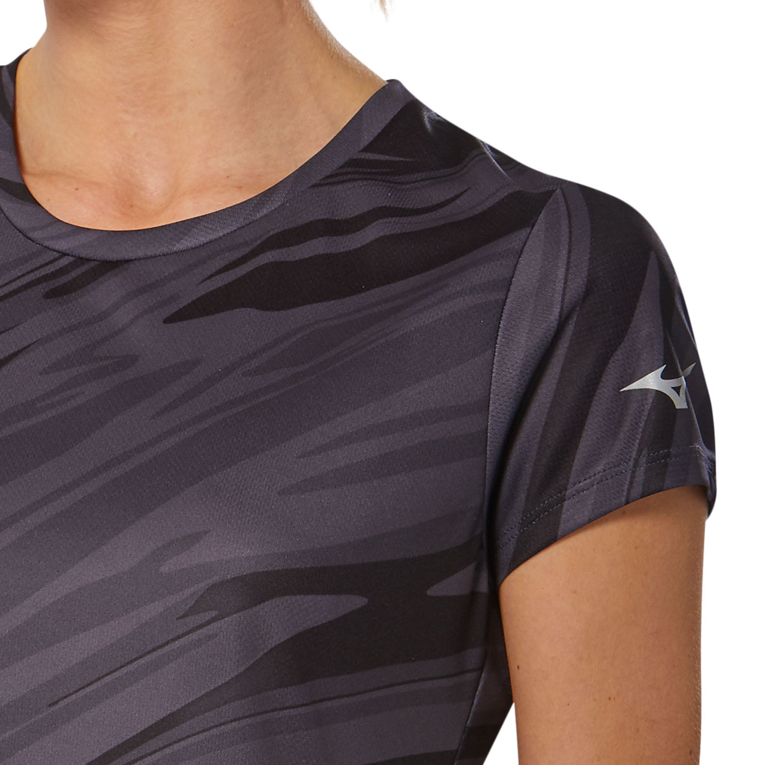 Mizuno Impulse Core Graphic Camiseta - Black