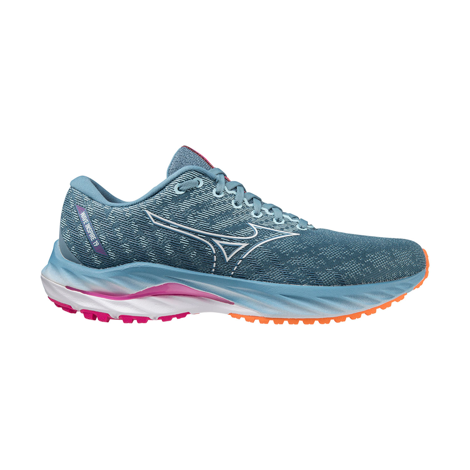 creer distorsionar excepción Mizuno Wave Inspire 19 Zapatillas Running Mujer Provincial Blue