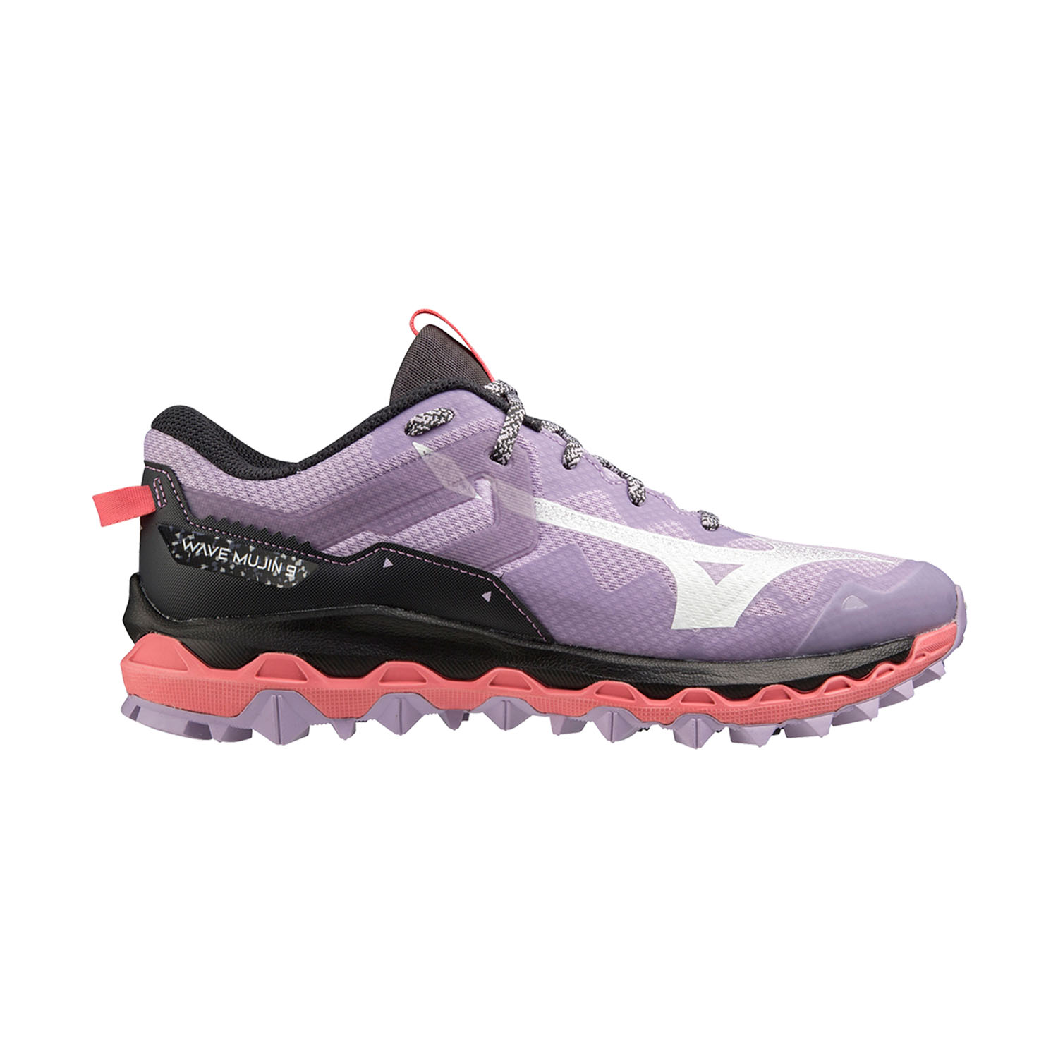 Mizuno Wave Mujin 9 - Pastel Lilac/White/Sun Kissed Coral