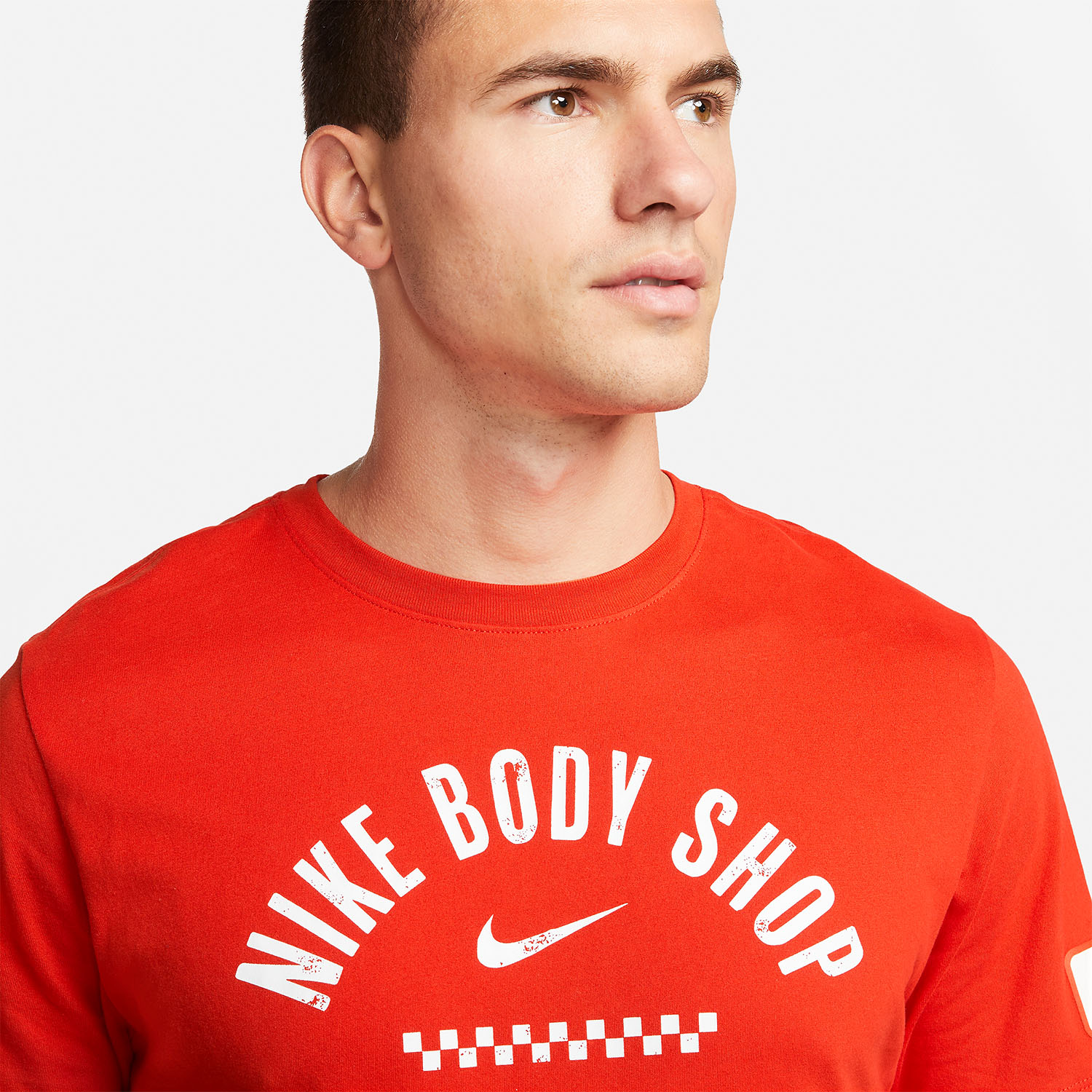 Nike Dri-FIT Body Shop Men's Training T-Shirt - Picante Red