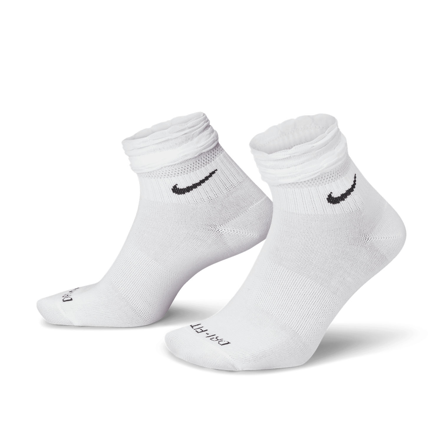 Nike Dri-FIT Gym Calcetines Entrenamiento Mujer - White/Black